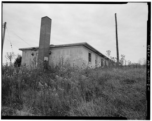 READY BUILDING, RIGHT AND REAR SIDES, LOOKING SOUTHEAST