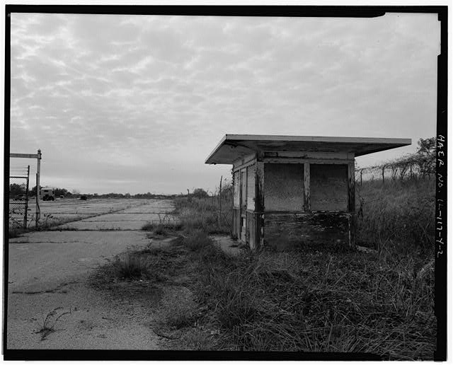 Sentry Control Station, Front and right sides, looking NorthWest