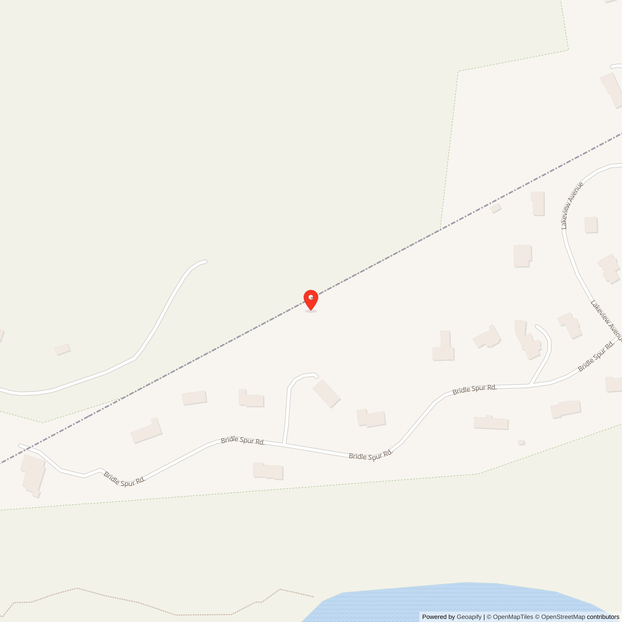 Map showing location of Nike Site B-05L, Massachusetts