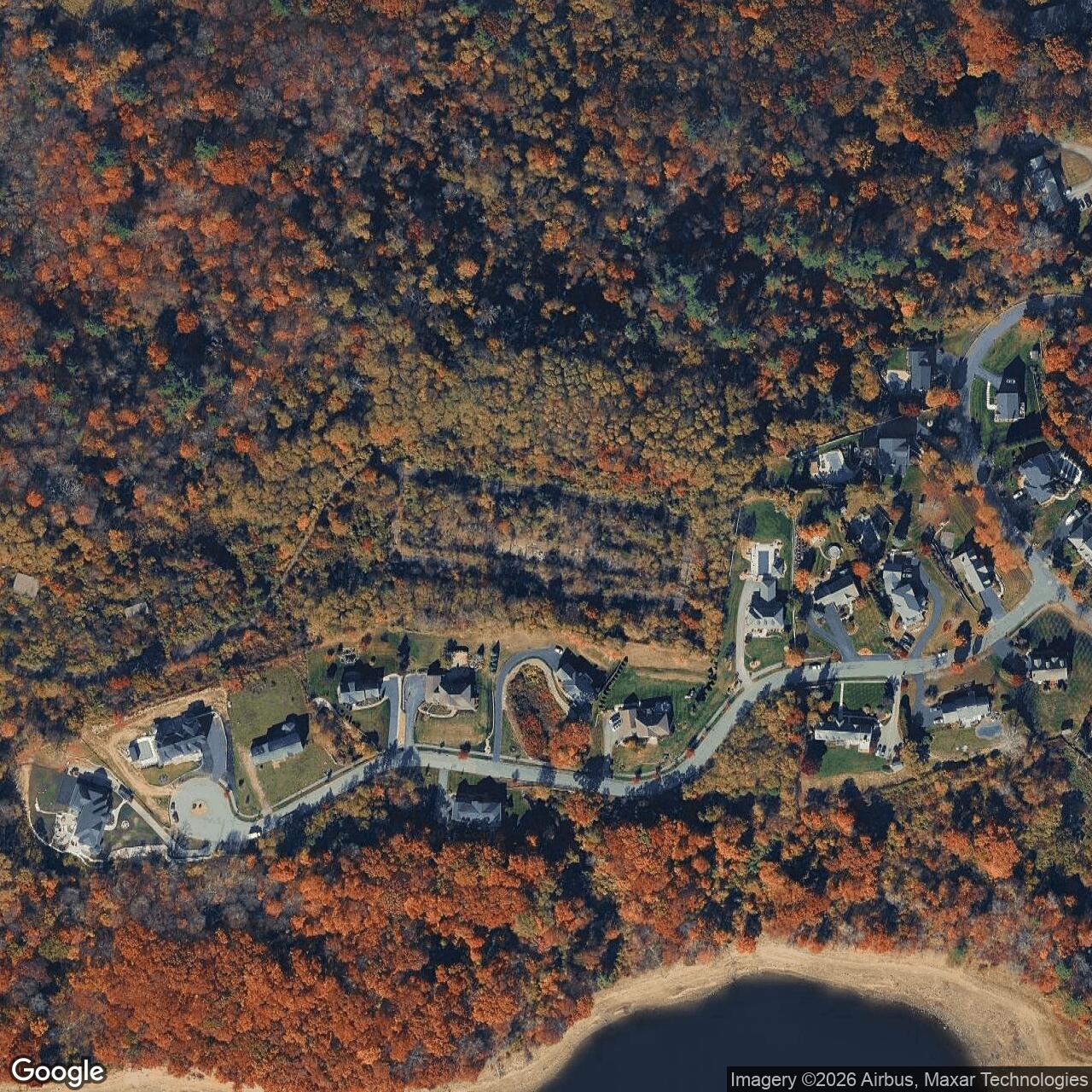 Current Google Satellite Image of Nike Site B-05L, Massachusetts