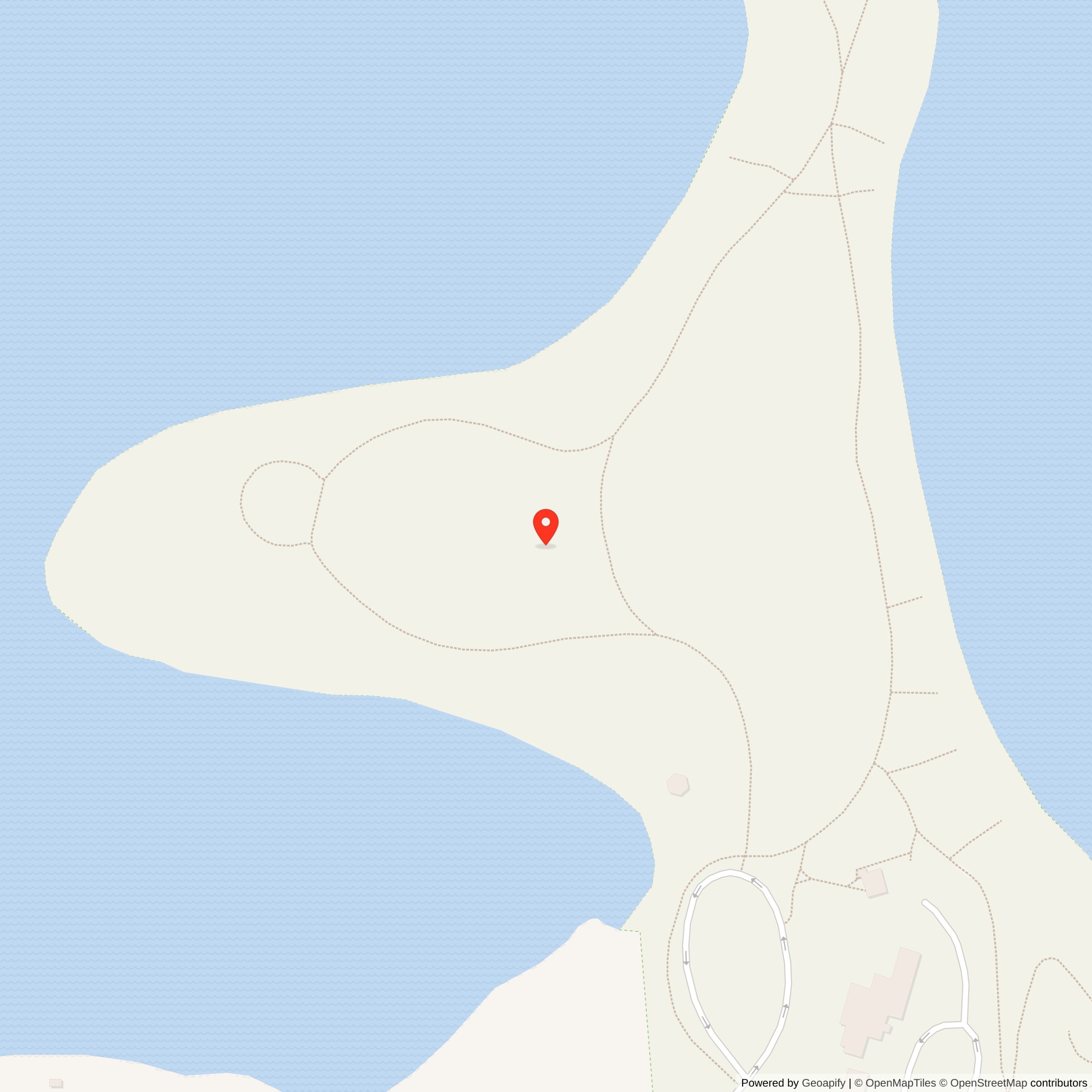 Map showing location of Nike Site B-36L, Massachusetts