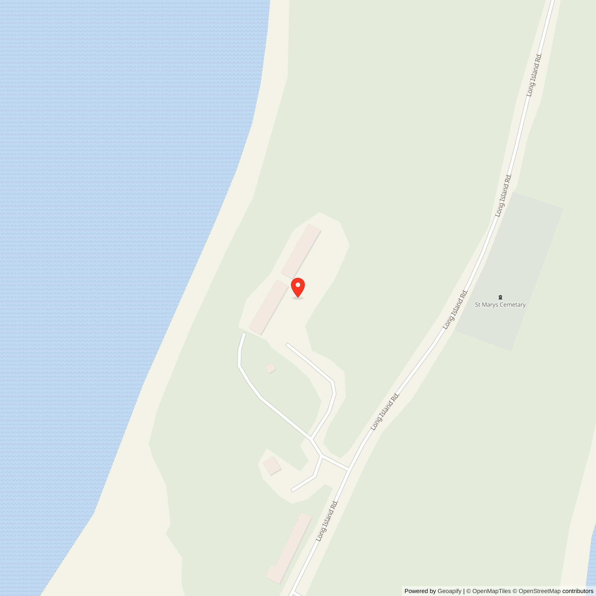 Map showing location of Nike Site B-37L, Massachusetts