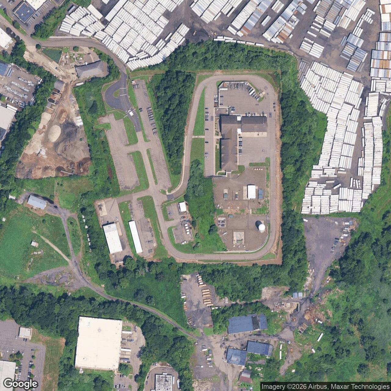 Current Google Satellite Image of Nike Site BR-15 IFC, Connecticut