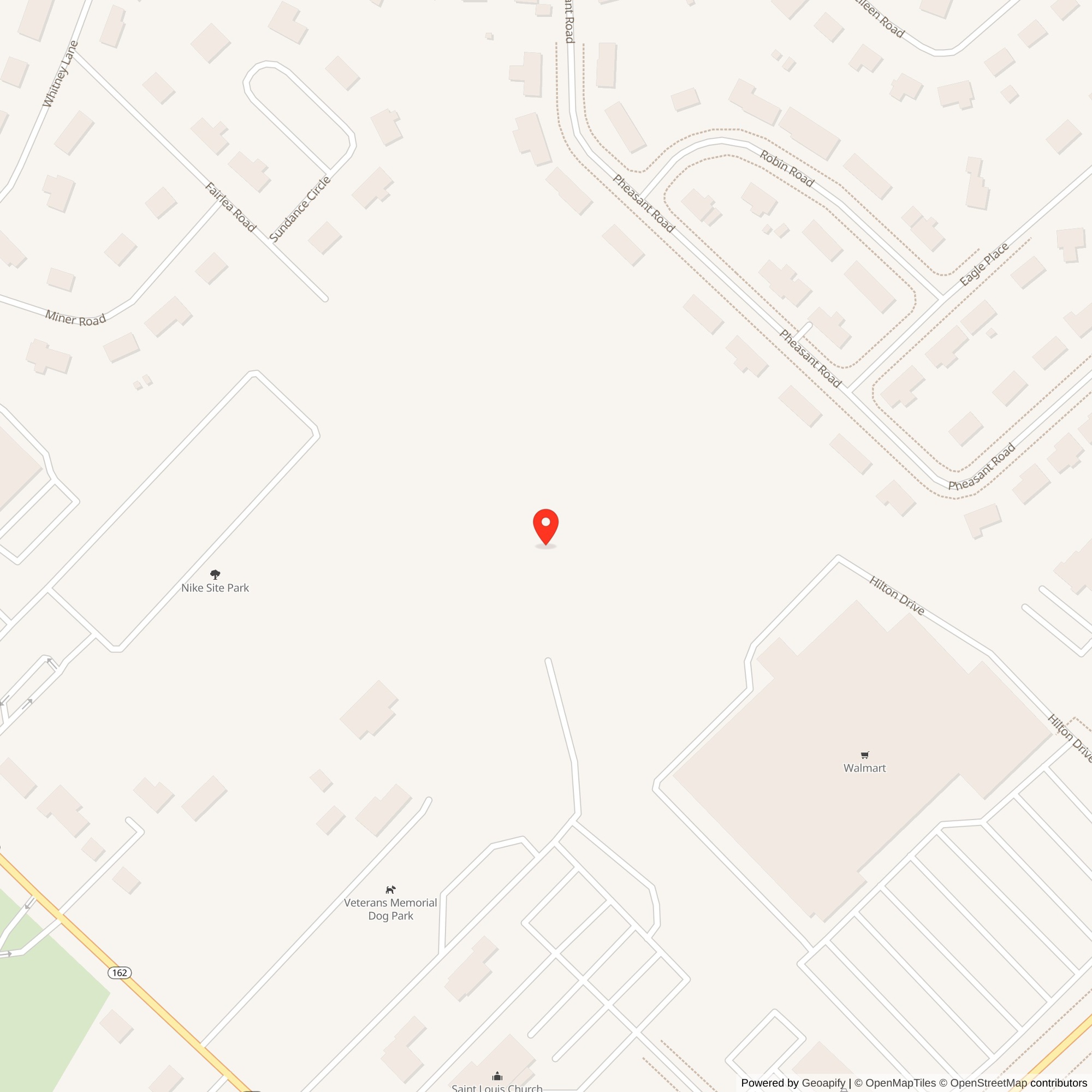 Street Level Map showing location of Nike Site BR-15 Launch Area, Connecticut