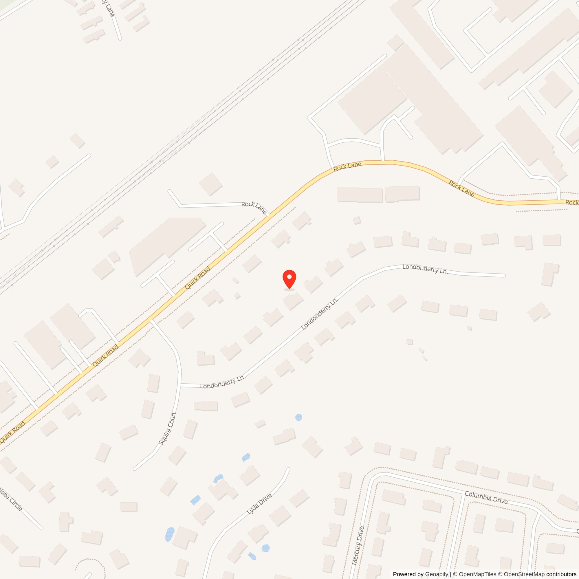 Street Level Map showing location of Nike Site BR-17 Launch Area, Connecticut