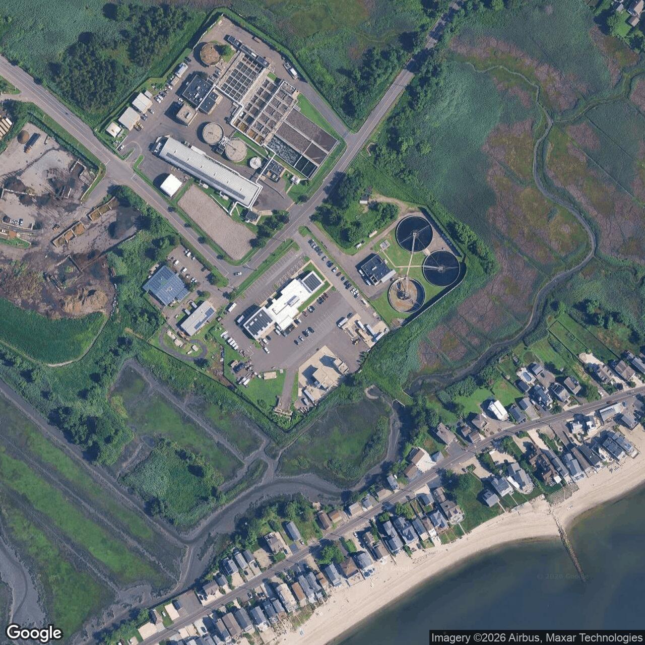 Current Google Satellite Image of Nike Site BR-65 IFC, Connecticut