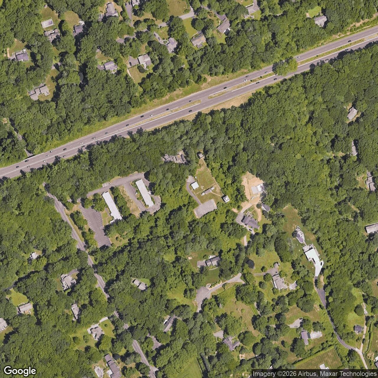Current Google Satellite Image of Nike Site BR-73 IFC, Connecticut