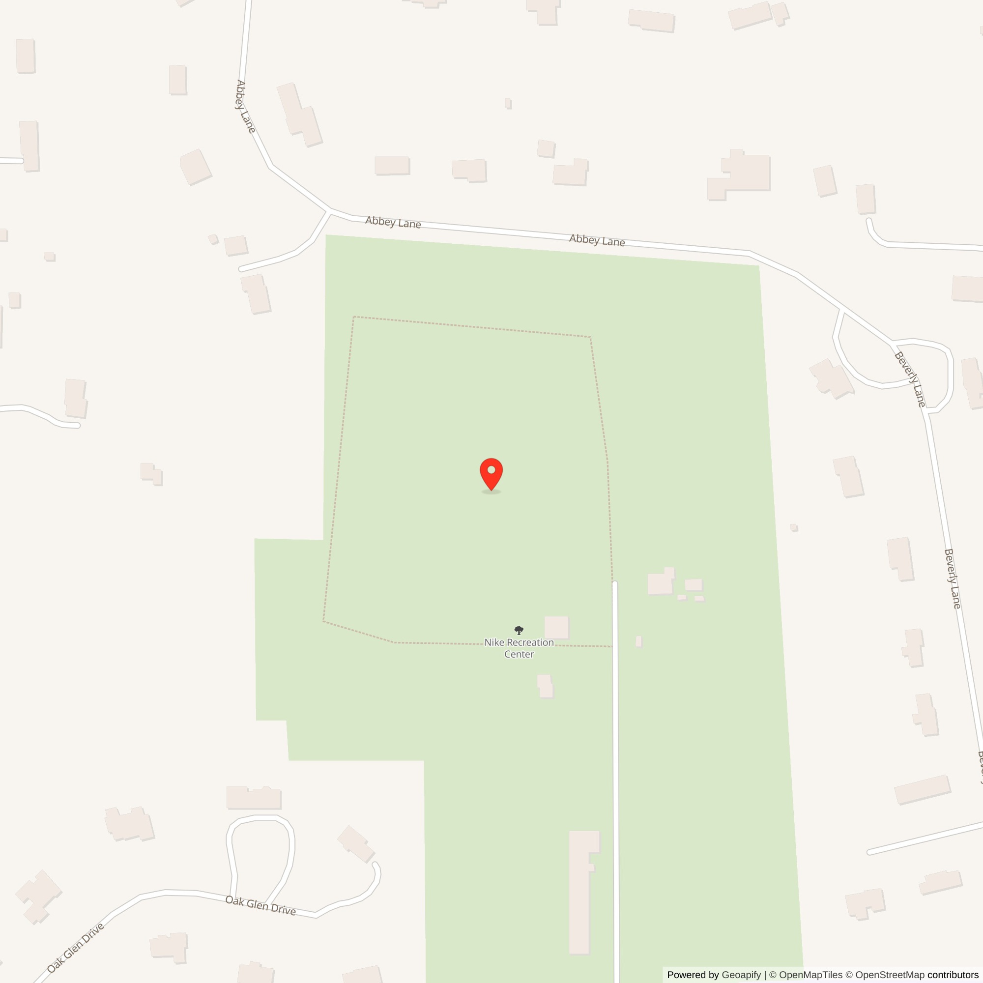 Street Level Map showing location of Nike Site BR-94 Launch Area, Connecticut