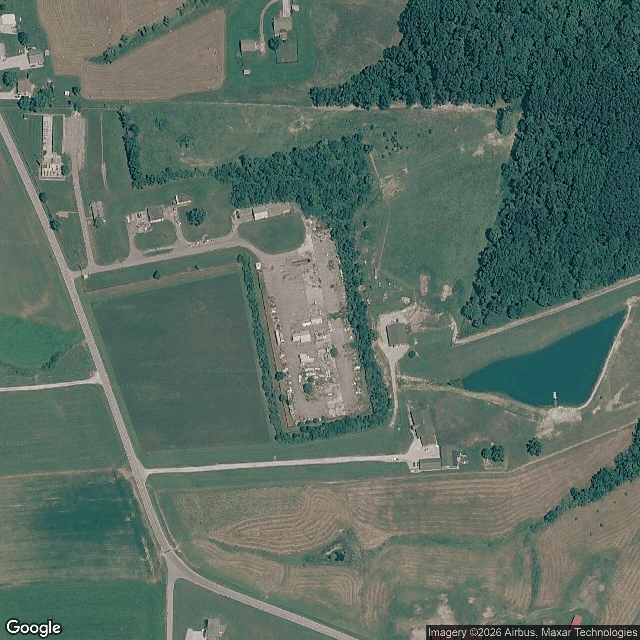 Current Google Satellite Image of Nike Site CD-63L, Indiana
