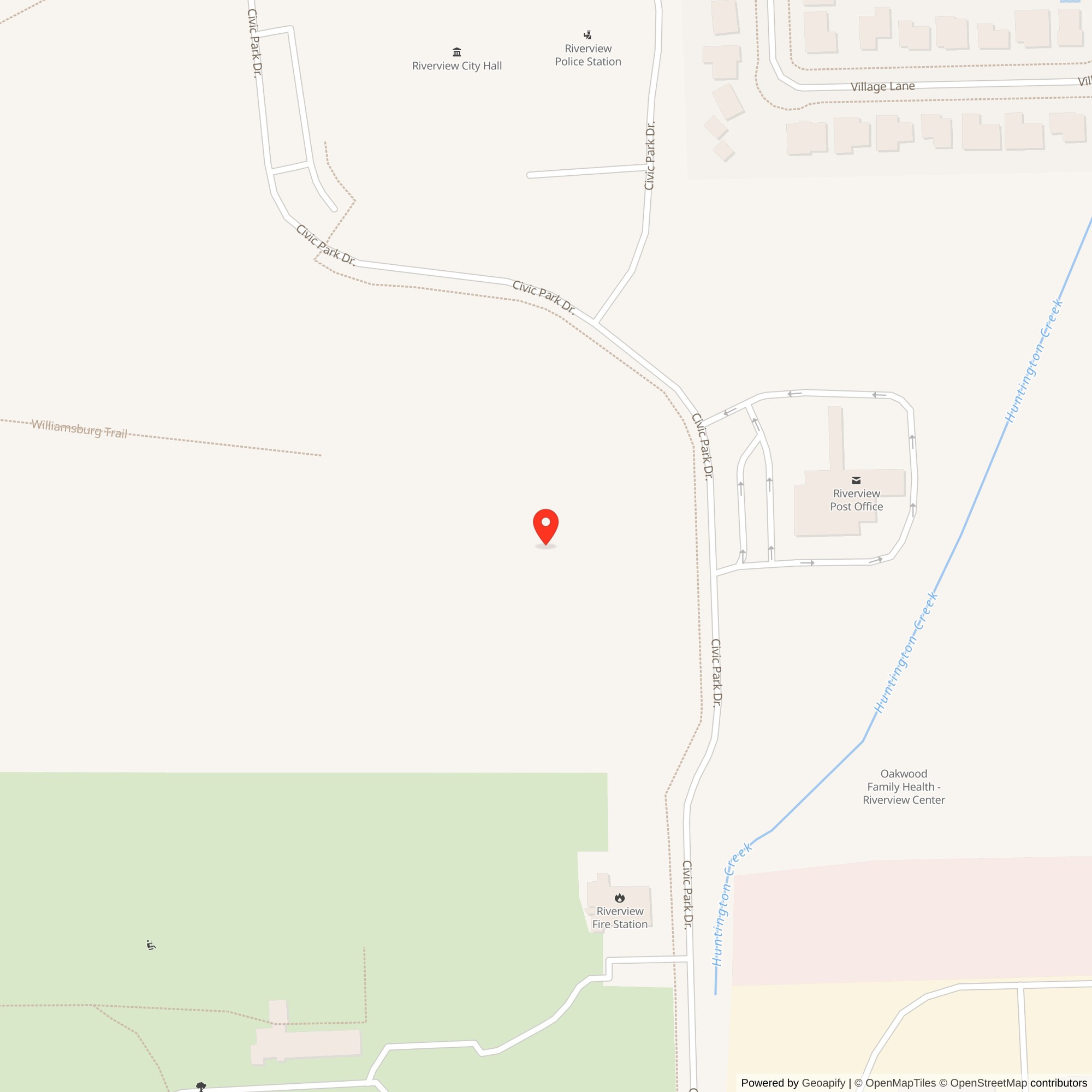 Map showing location of Nike Site D-54L, Michigan