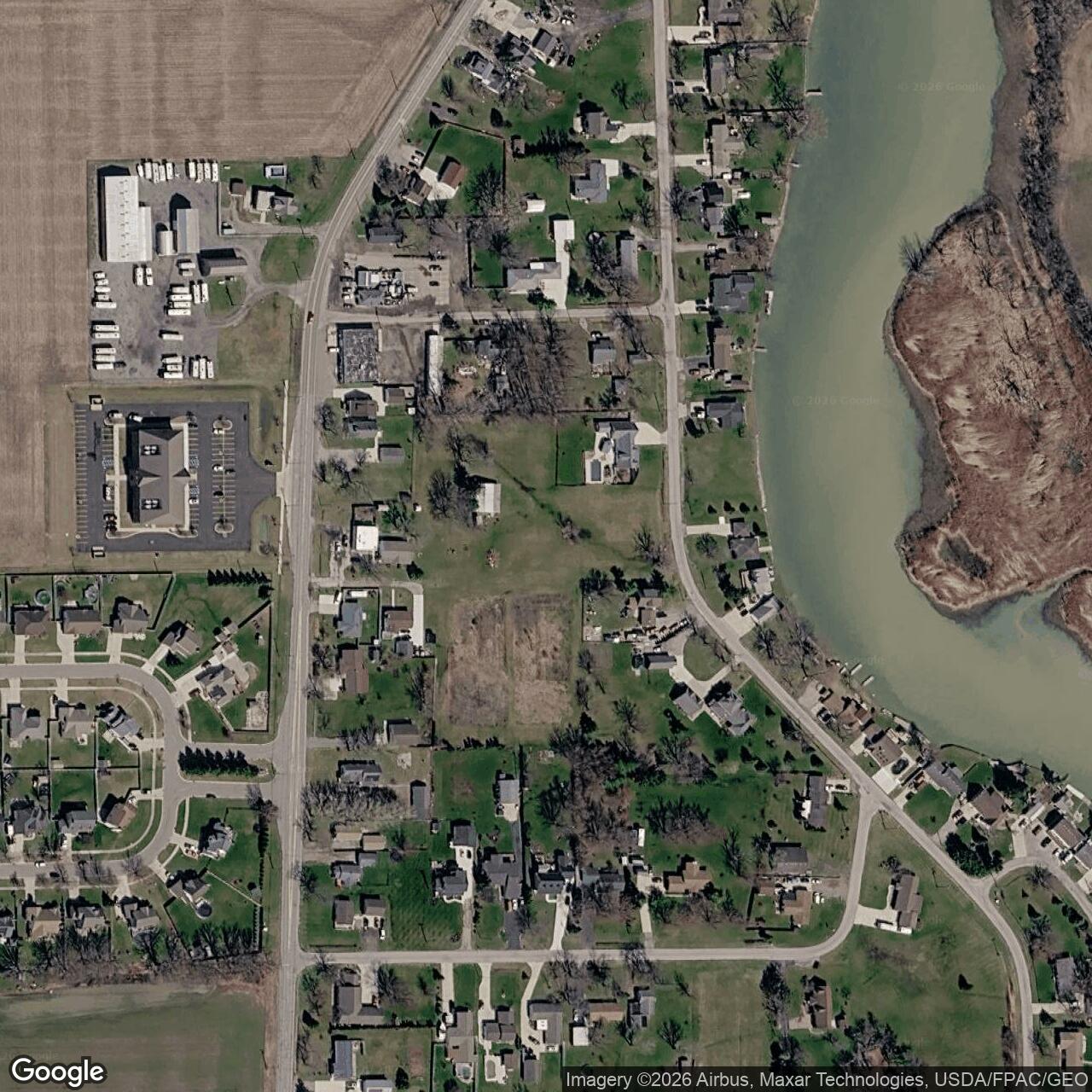 Current Google Satellite Image of Nike Site D-58L, Michigan