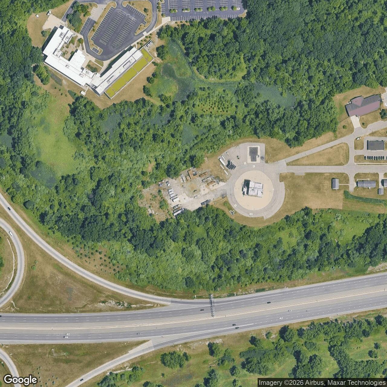 Current Google Satellite Image of Nike Site D-97L, Michigan