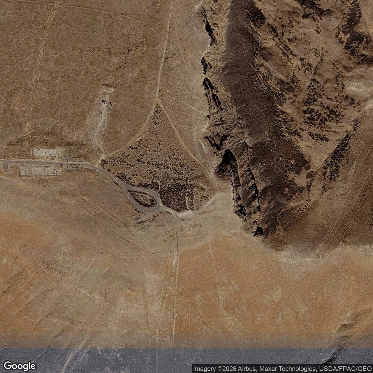 Current Google Satellite Image of Nike Missile Site H-06 IFC, Washington