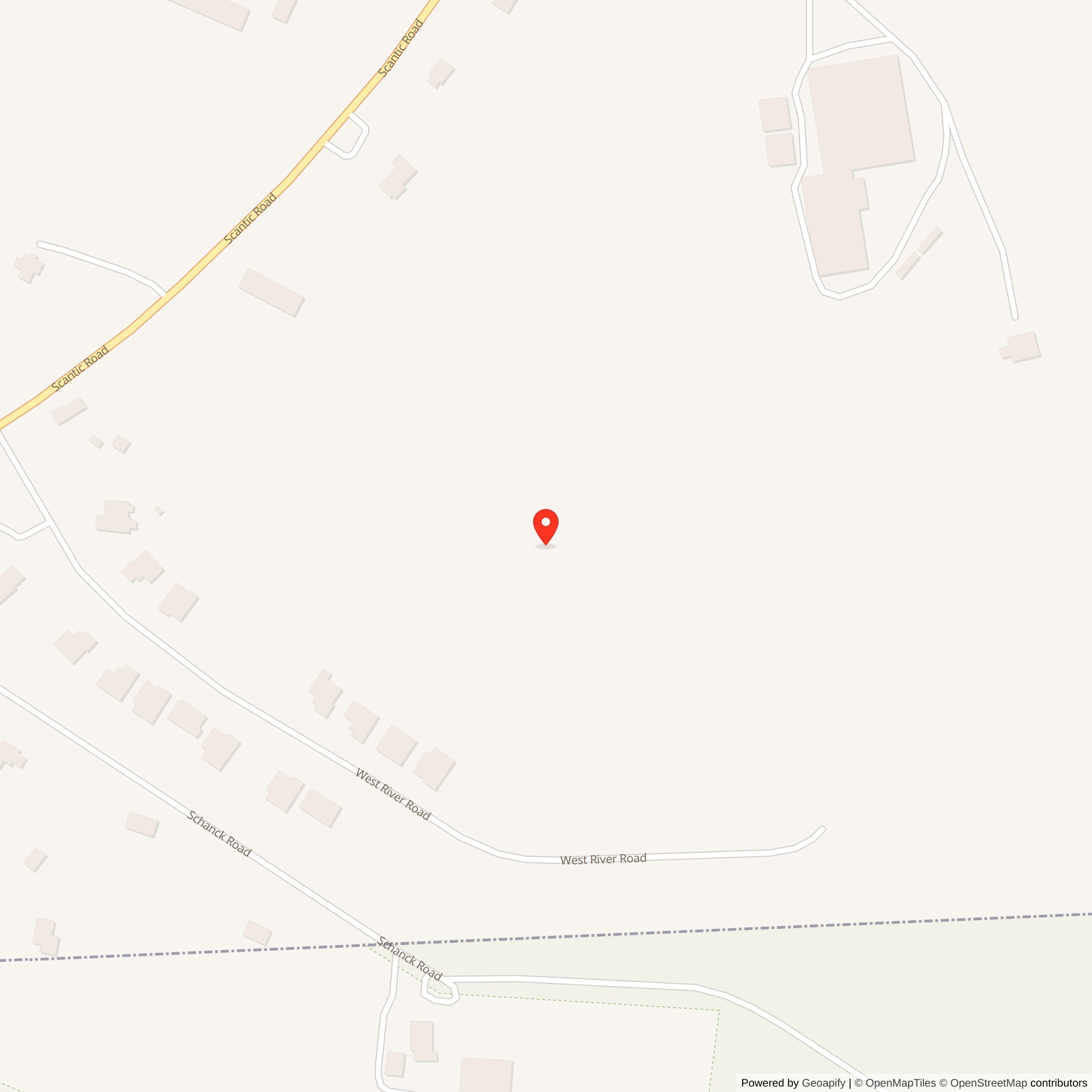 Map showing location of Nike Site HA-08C, Connecticut