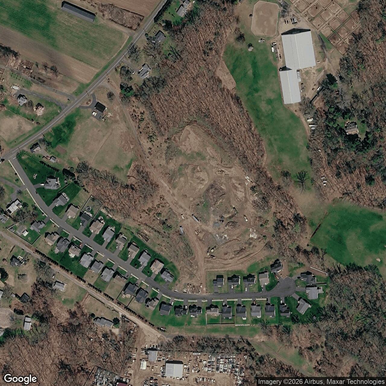 Current Google Satellite Image of Nike Site HA-08C, Connecticut