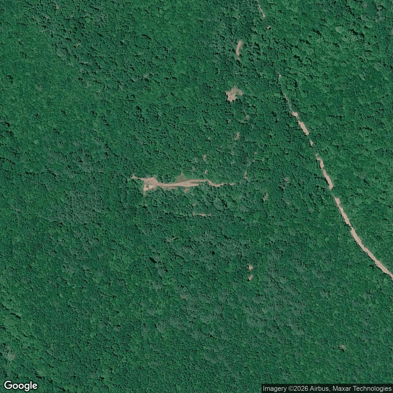 Current Google Satellite Image of Nike Site HA-36L, Connecticut