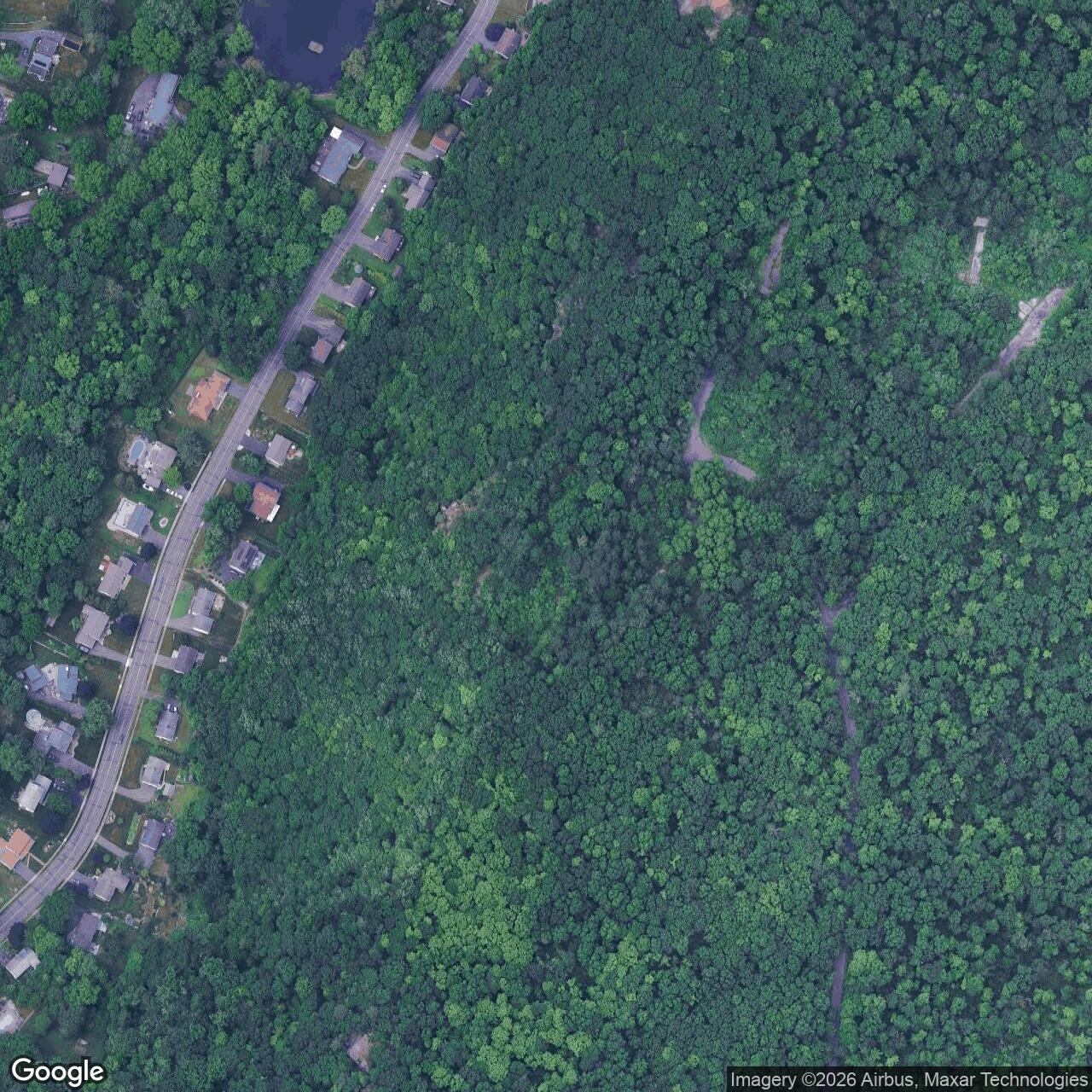 Current Google Satellite Image of Nike Site HA-67C, Connecticut