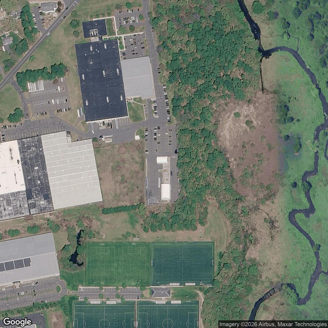 Current Google Satellite Image of Nike Site HA-67L, Connecticut