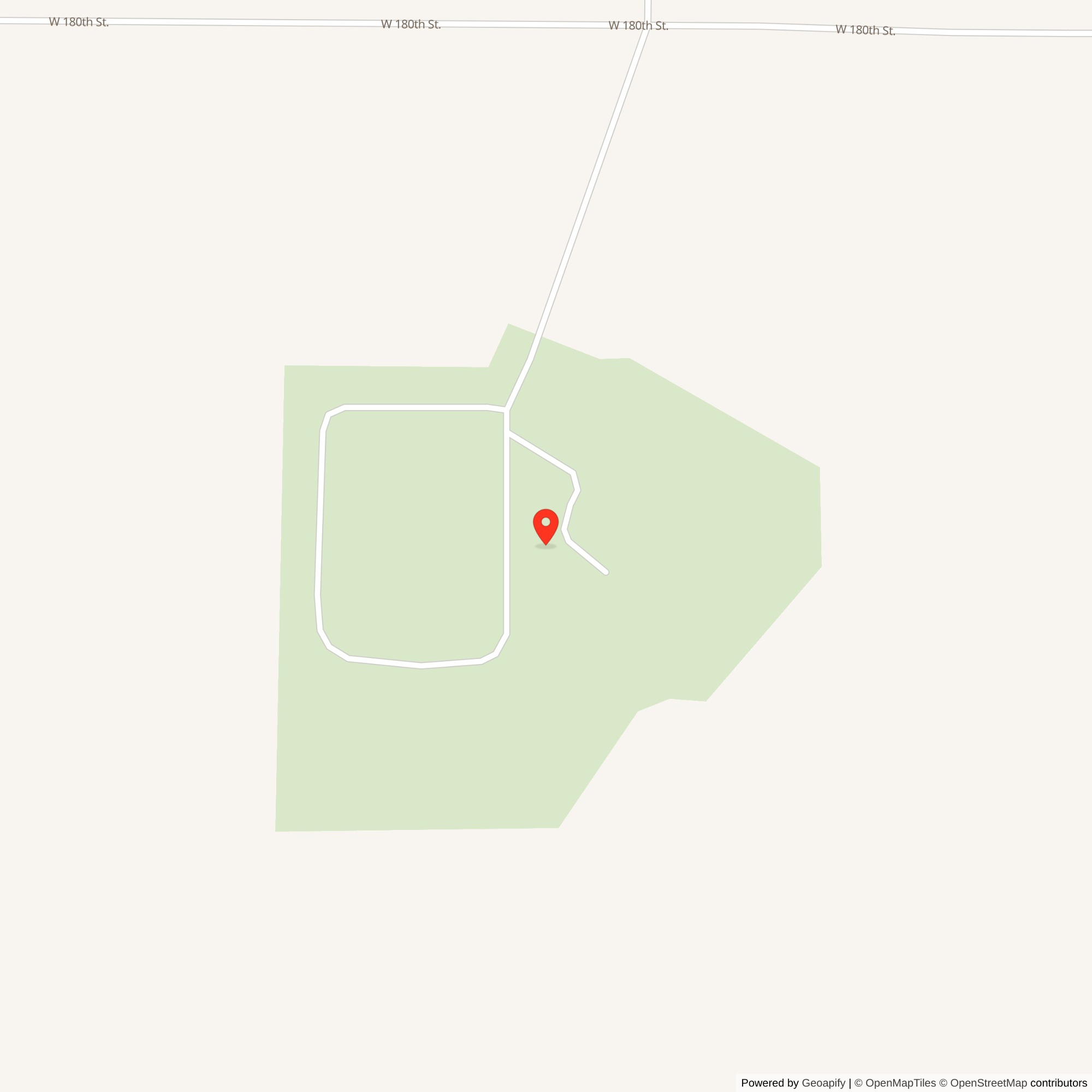 Map showing location of Nike Site KC-10C, Missouri