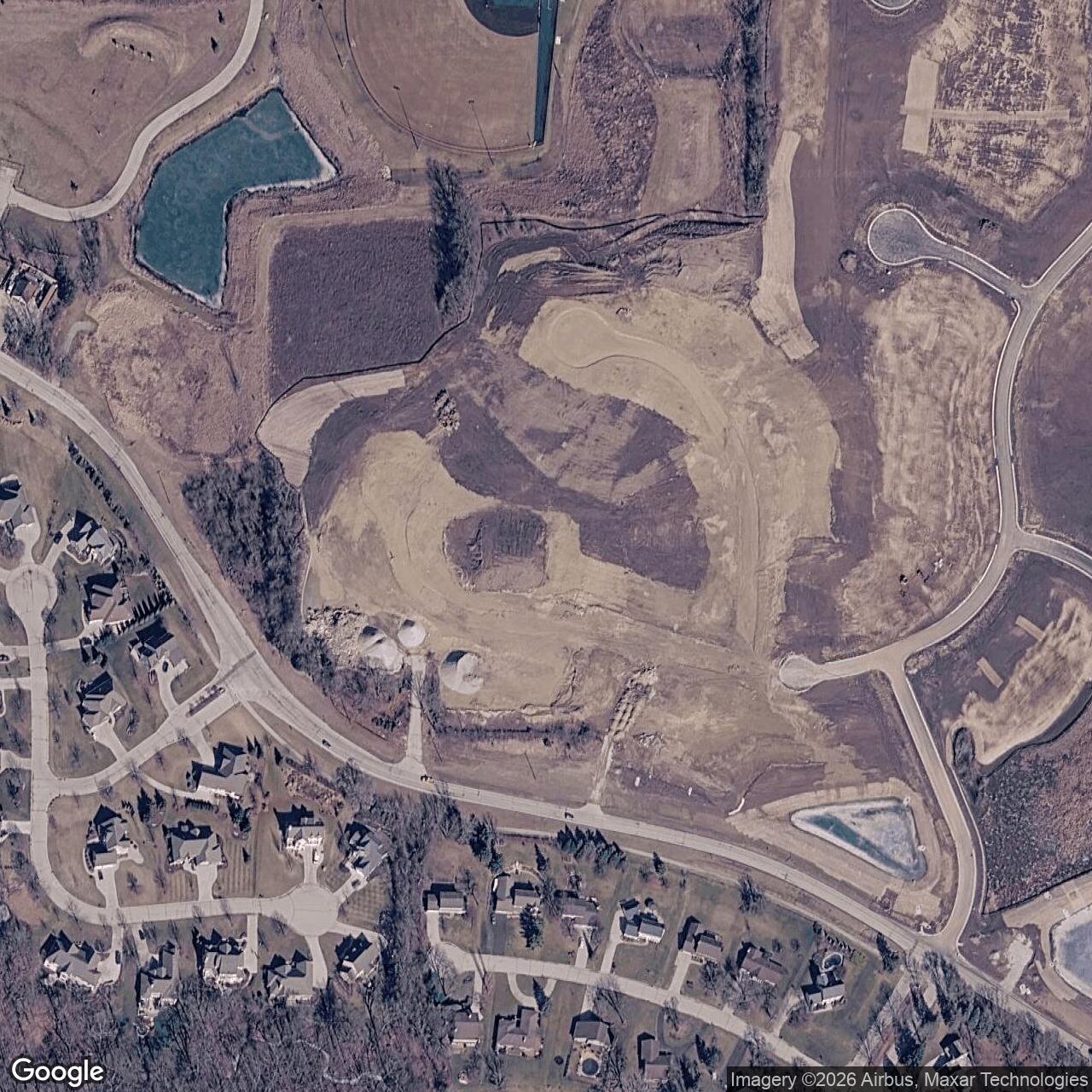 Current Google Satellite Image of Nike Site M-64 IFC, Wisconsin