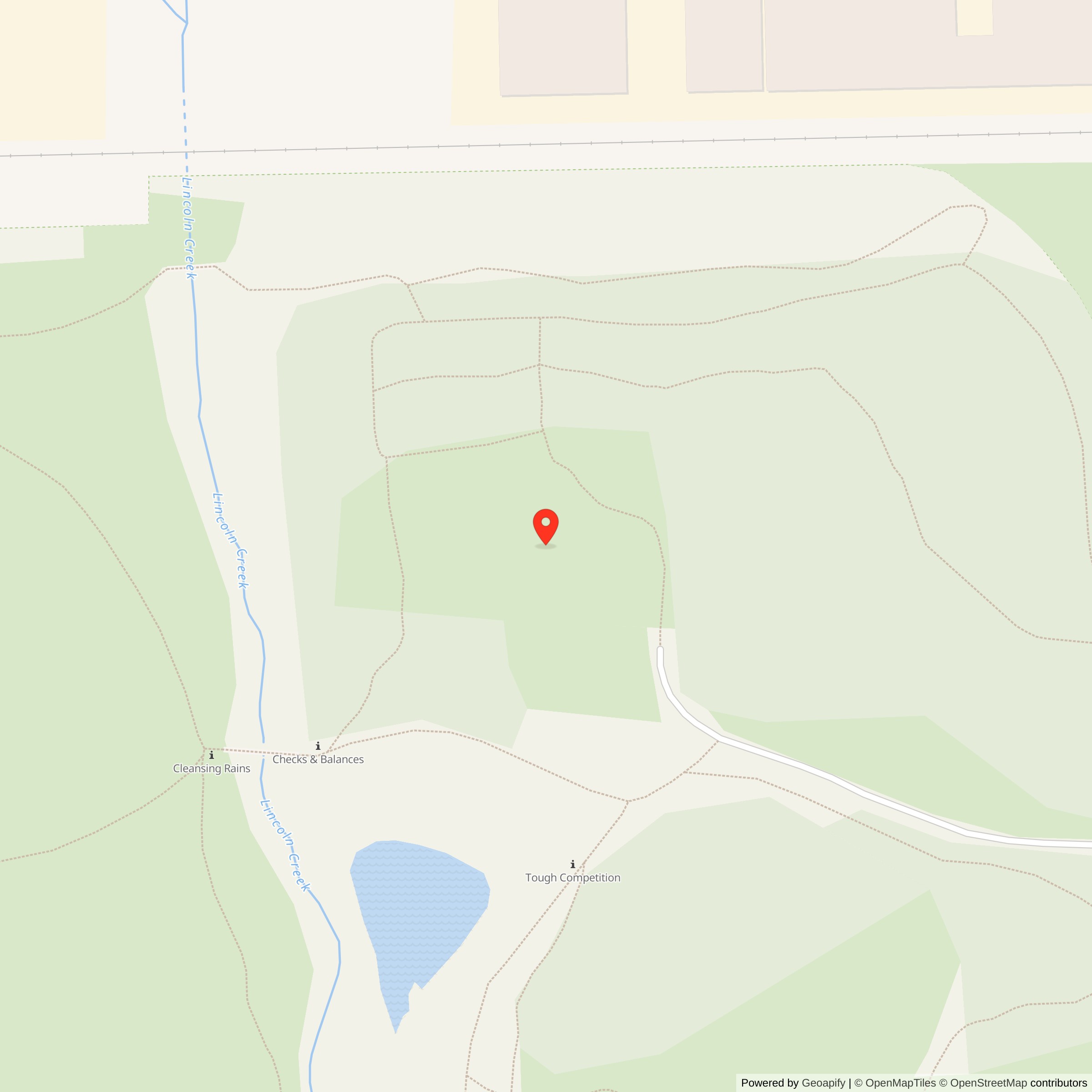 Map showing location of Nike Site M-96 Launch Area, Wisconsin