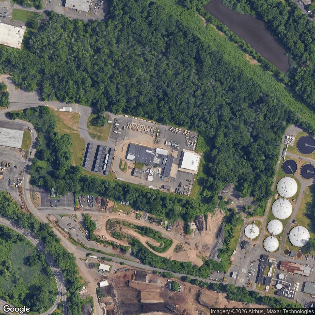 Current Google Satellite Image of Nike Site NY-03L, New York