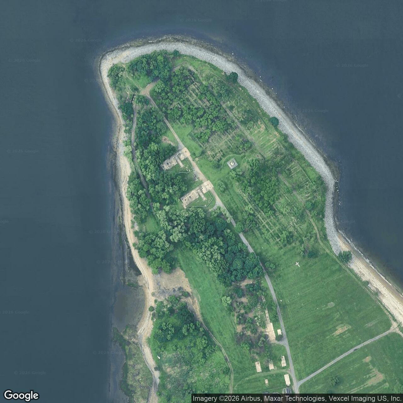 Current Google Satellite Image of Nike Site NY-15L, New York