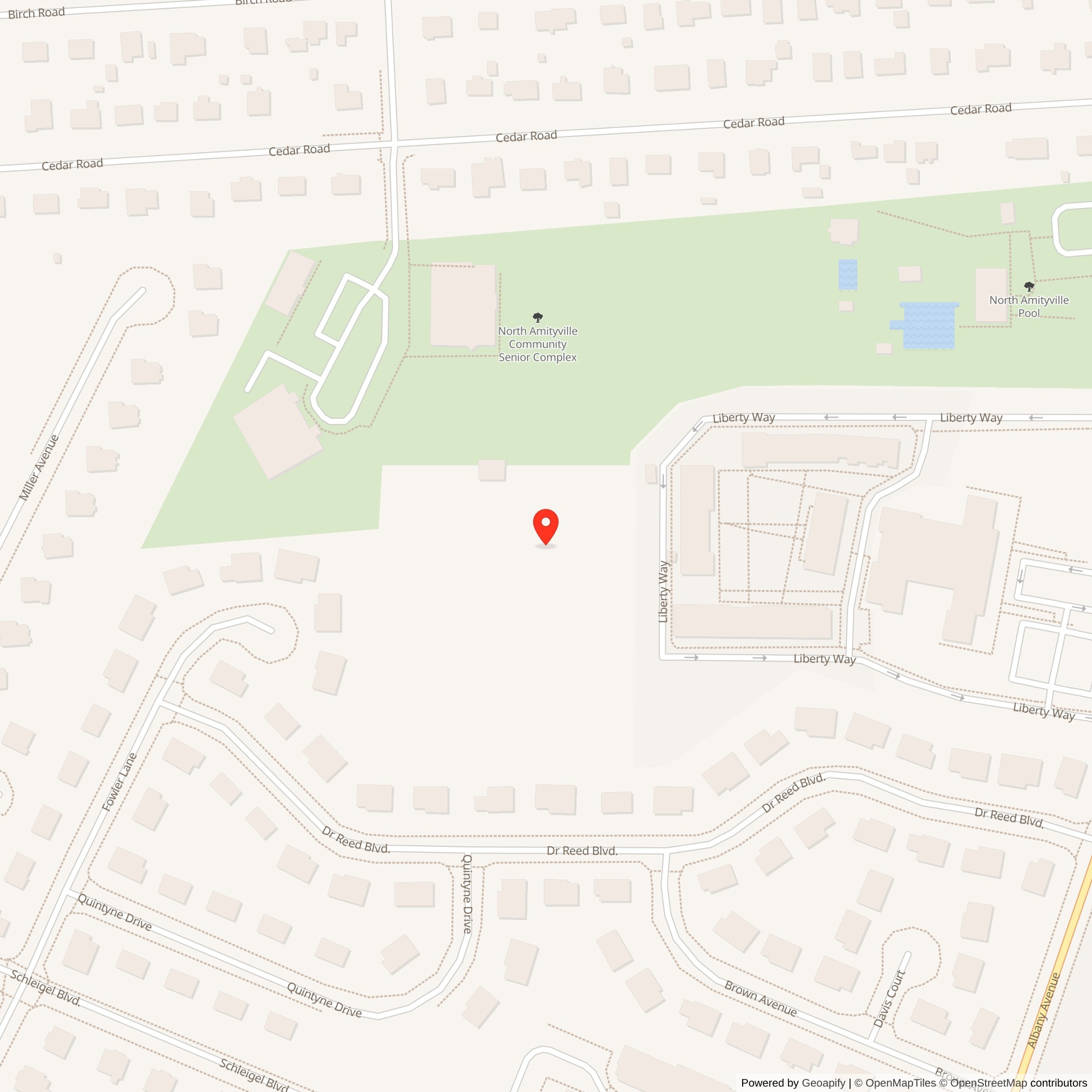 Map showing location of Nike Site NY-24, New York
