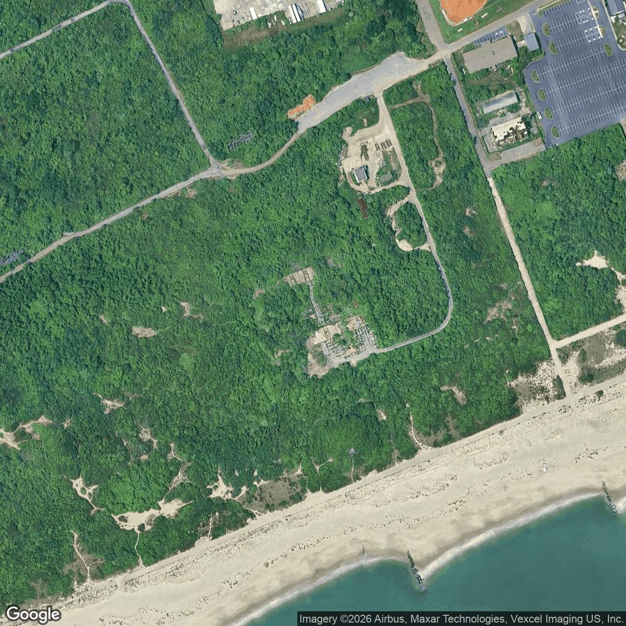 Current Google Satellite Image of Nike Site NY-49L, New York