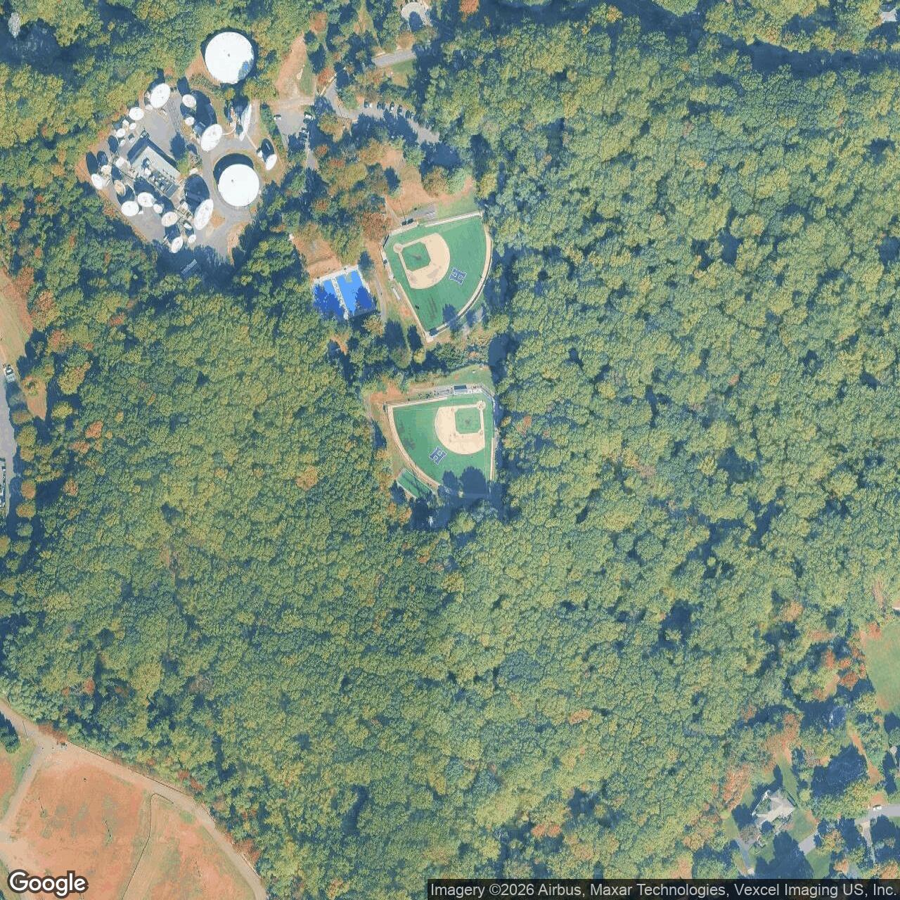 Current Google Satellite Image of Nike Site NY-54C, New Jersey