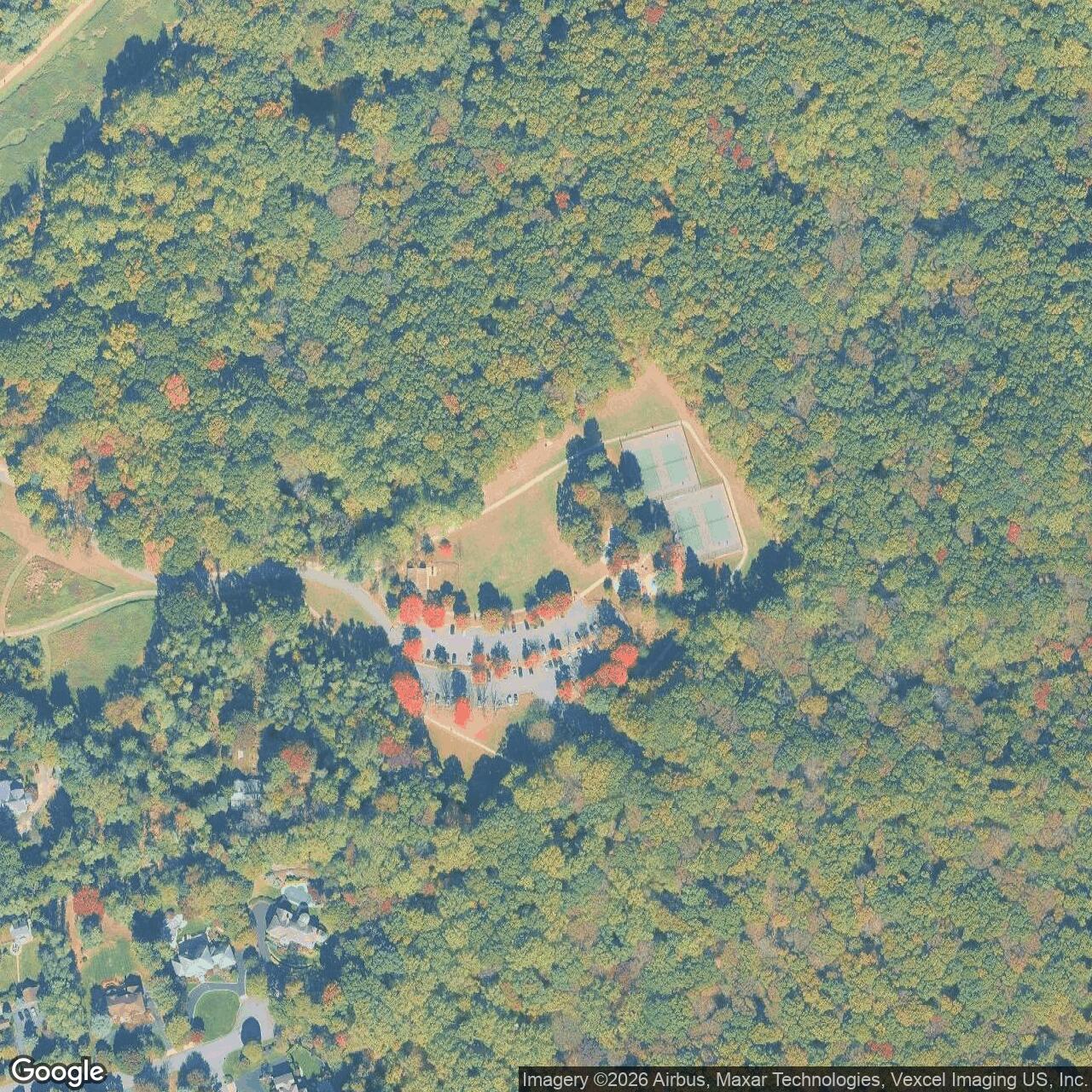 Current Google Satellite Image of Nike Site NY-54L, New Jersey