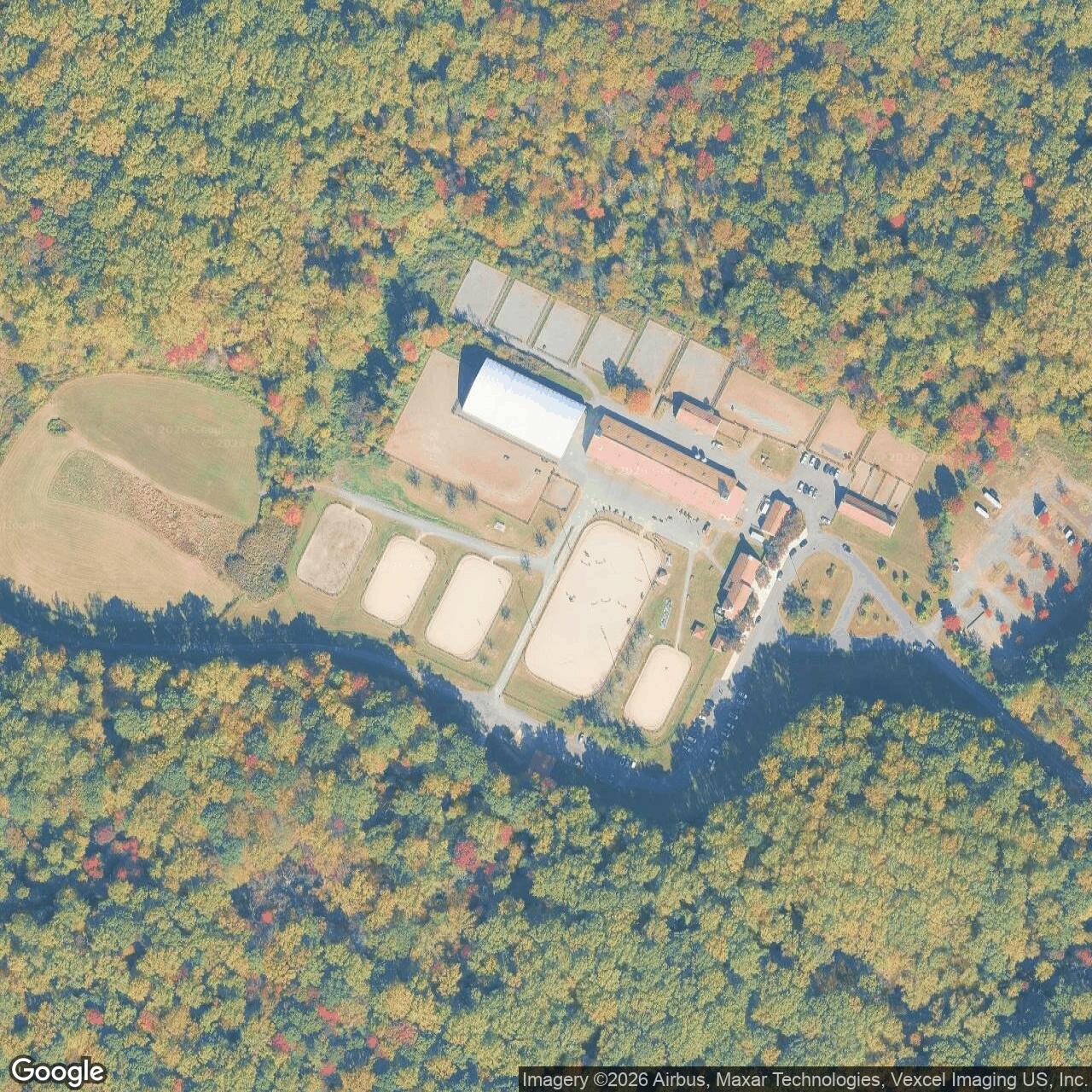 Current Google Satellite Image of Nike Site NY-73L, New York