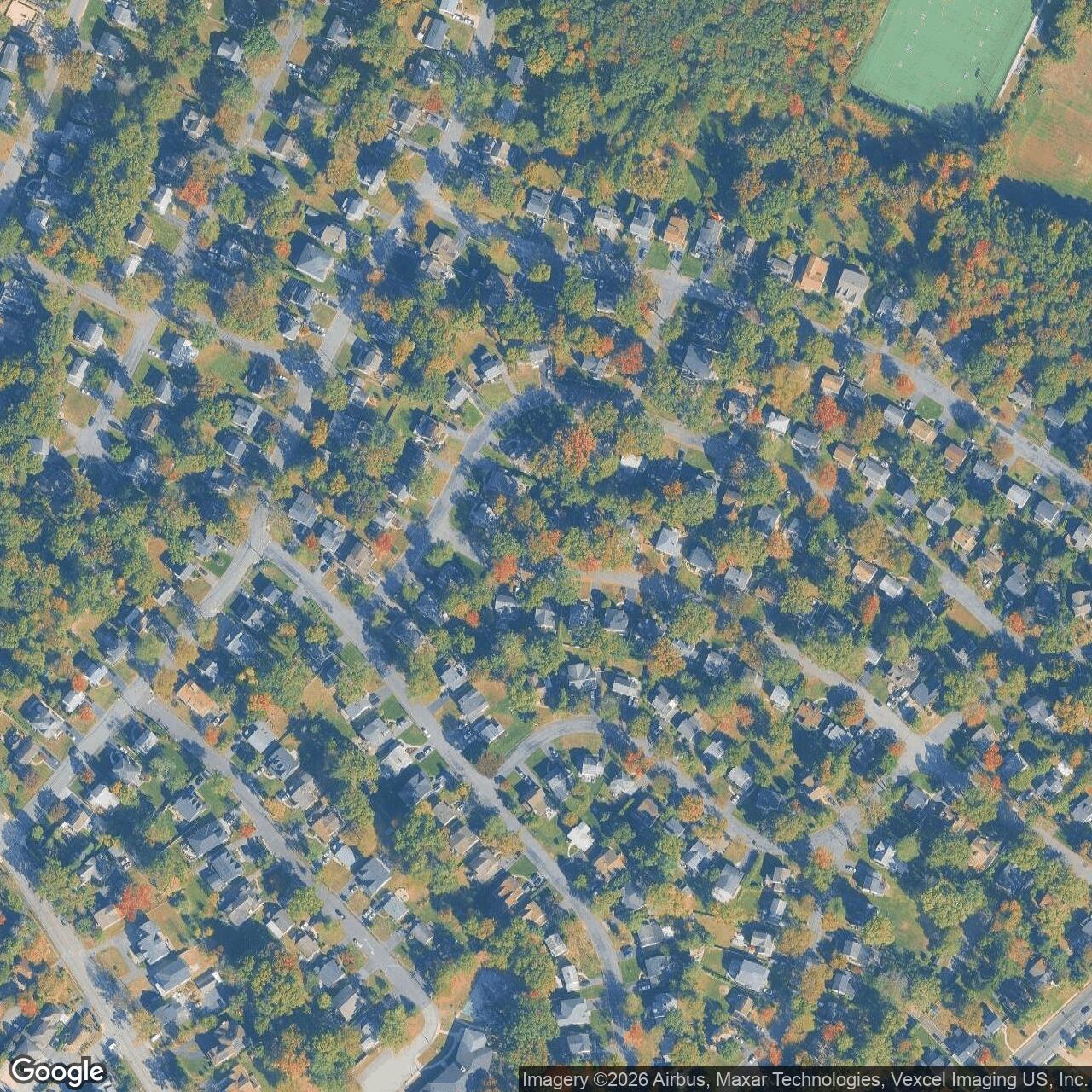 Current Google Satellite Image of Nike Site NY-80L, New Jersey