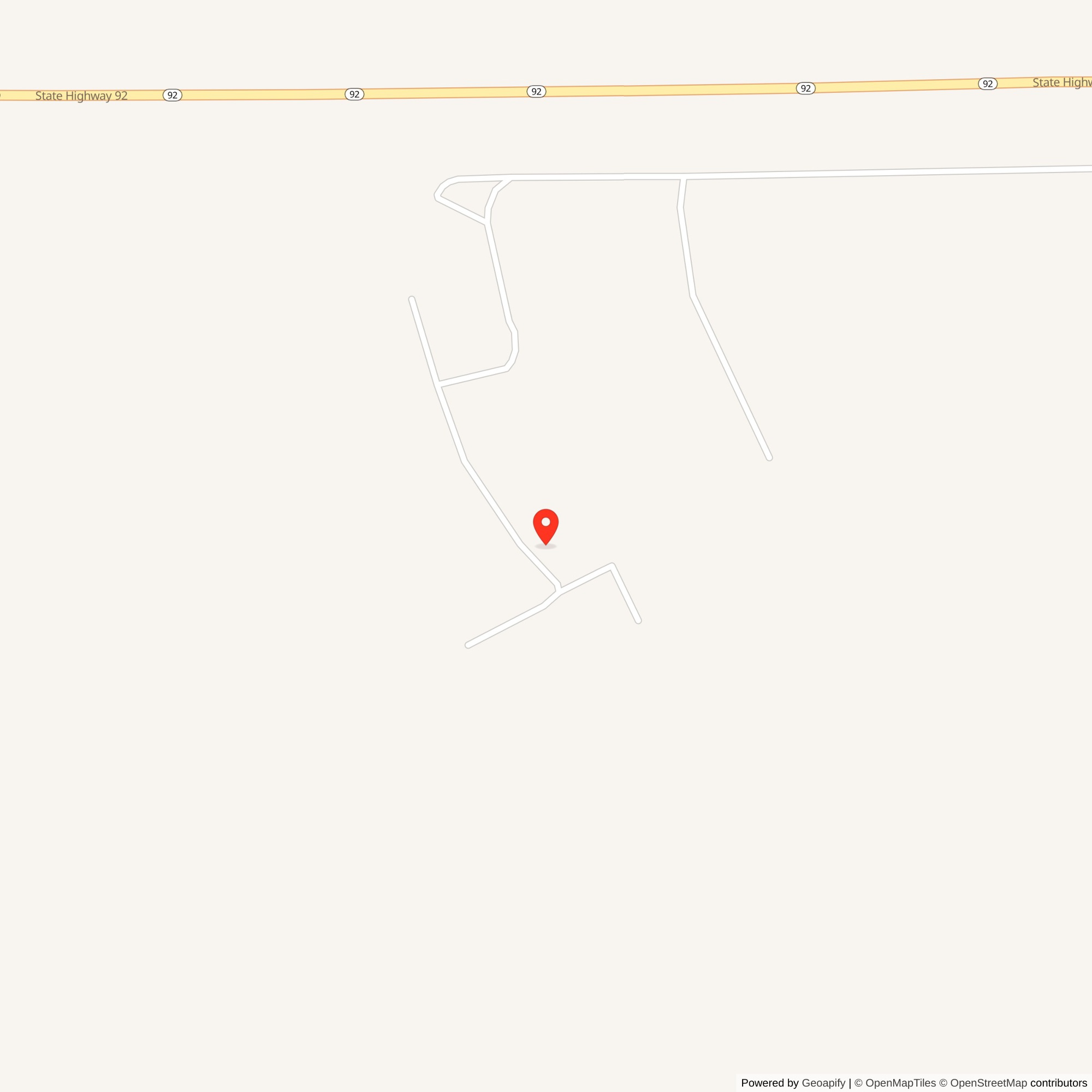 Map showing location of Nike Site OF-10C, Council Bluffs Iowa