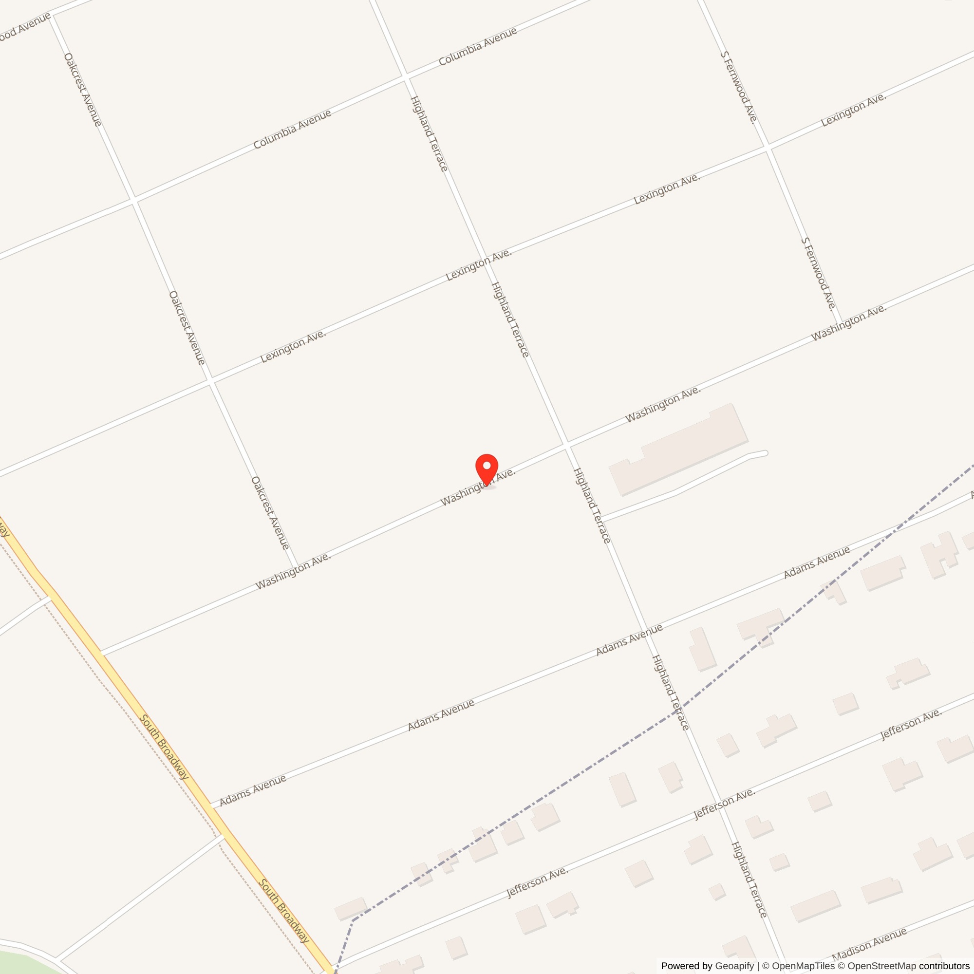 Map showing location of Nike Site PH-49L, New Jersey