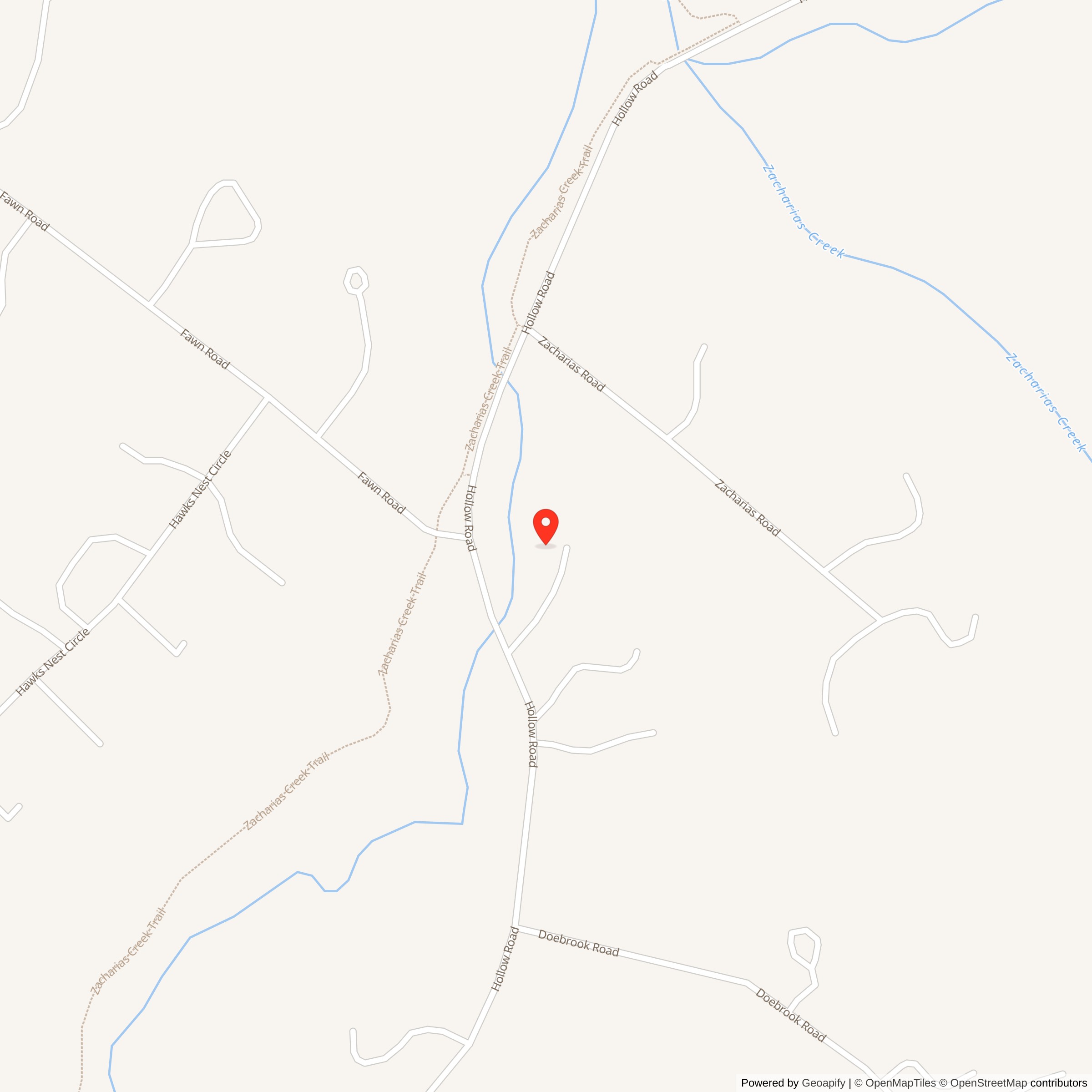 Map showing location of Nike Site PH-91C, Pennsylvania