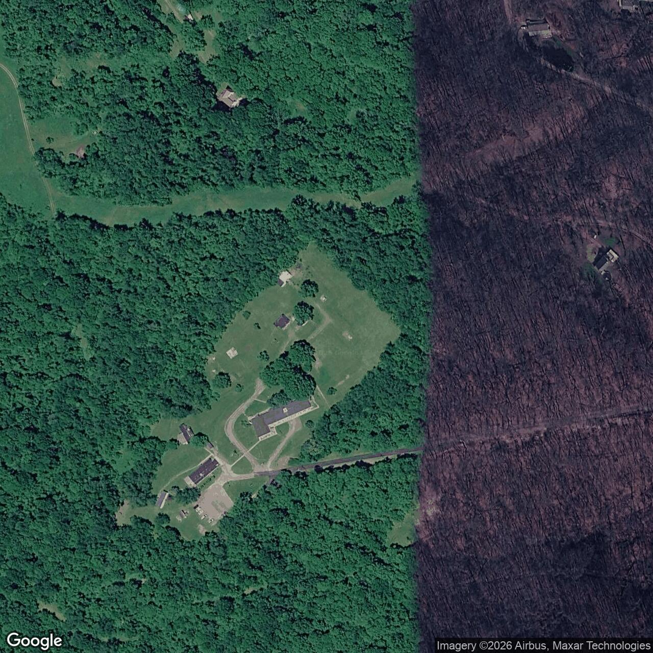 Current Google Satellite Image of Nike Site PI-02C, Pennsylvania