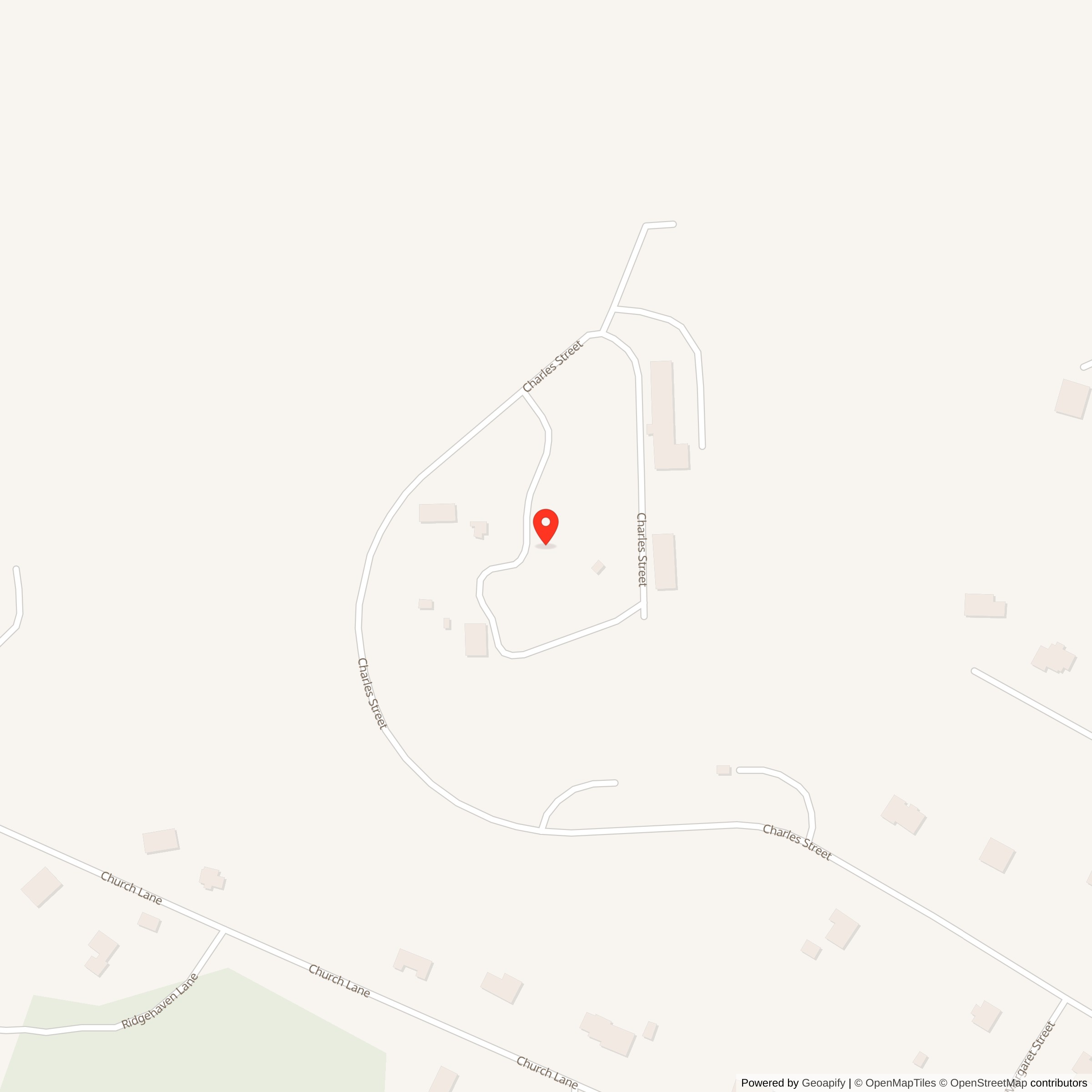 Map showing location of Nike Site PI-03C, Pennsylvania