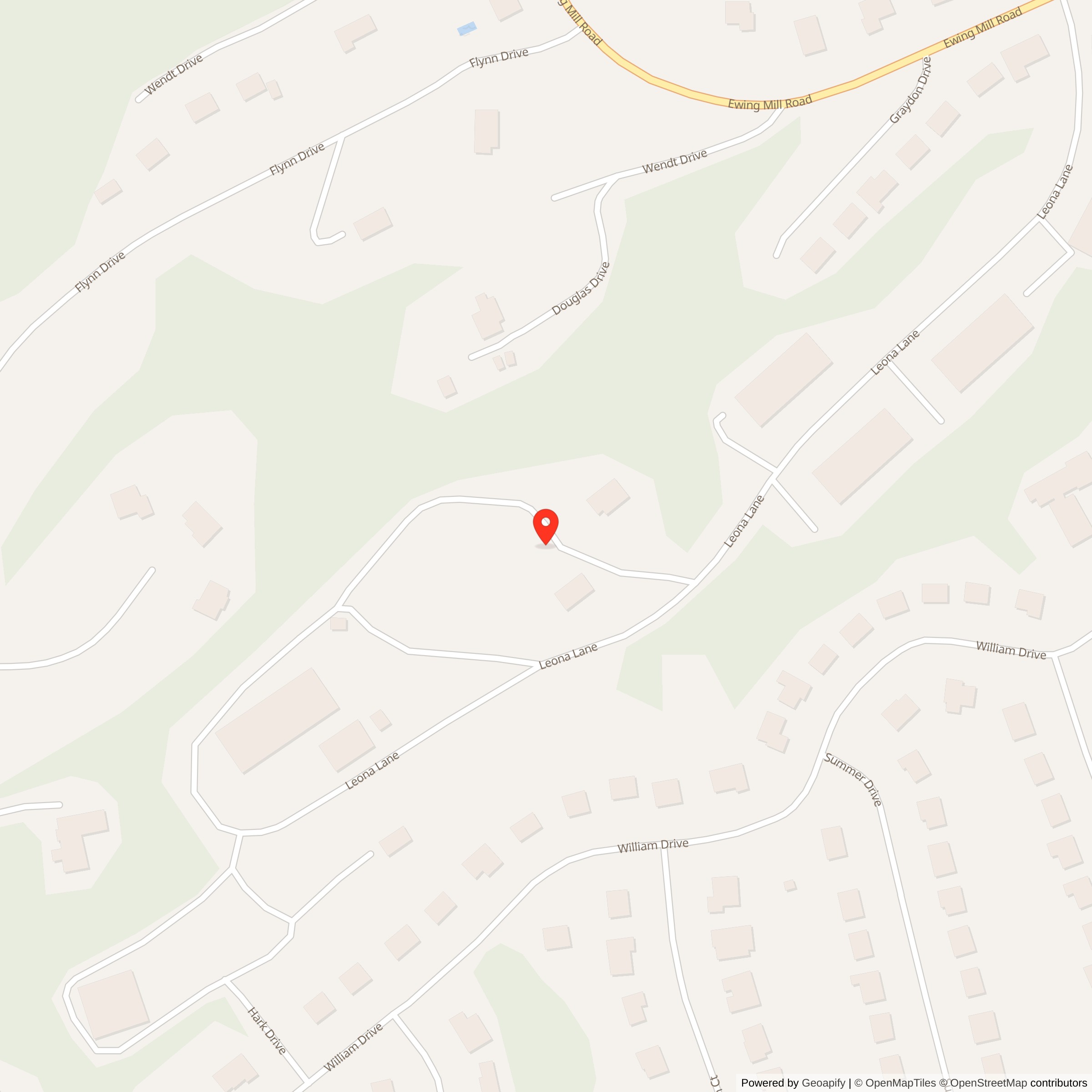 Map showing location of Nike Site PI-71C, Pennsylvania