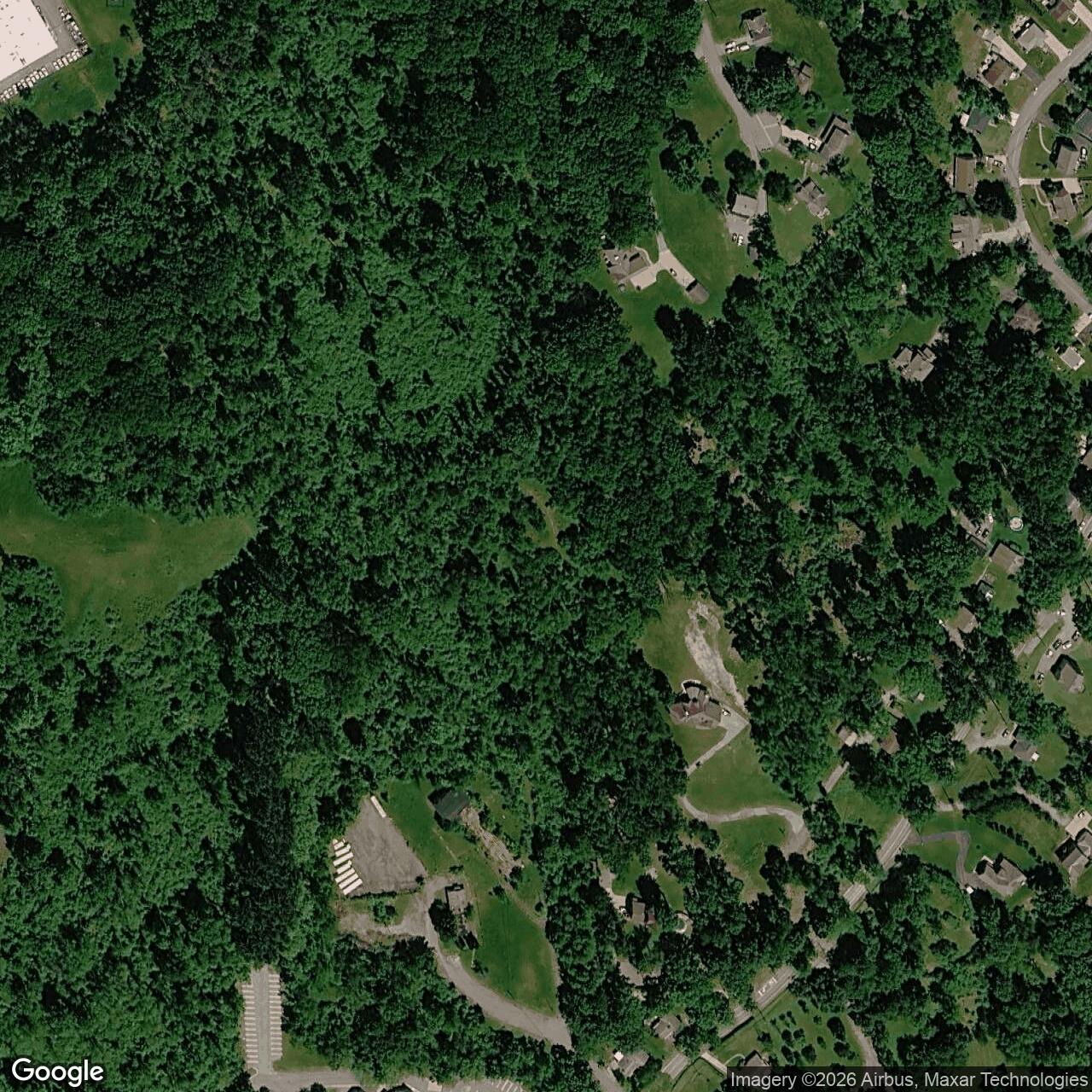 Current Google Satellite Image of Nike Site PI-92C, Pennsylvania
