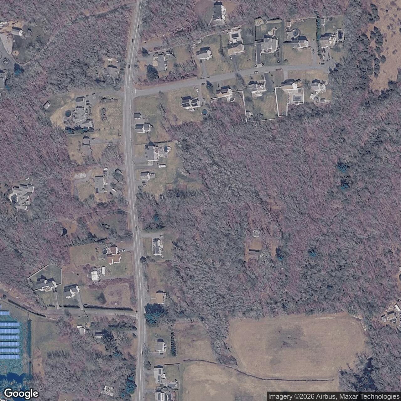 Current Google Satellite Image of Nike Site PR-29C, Massachusetts