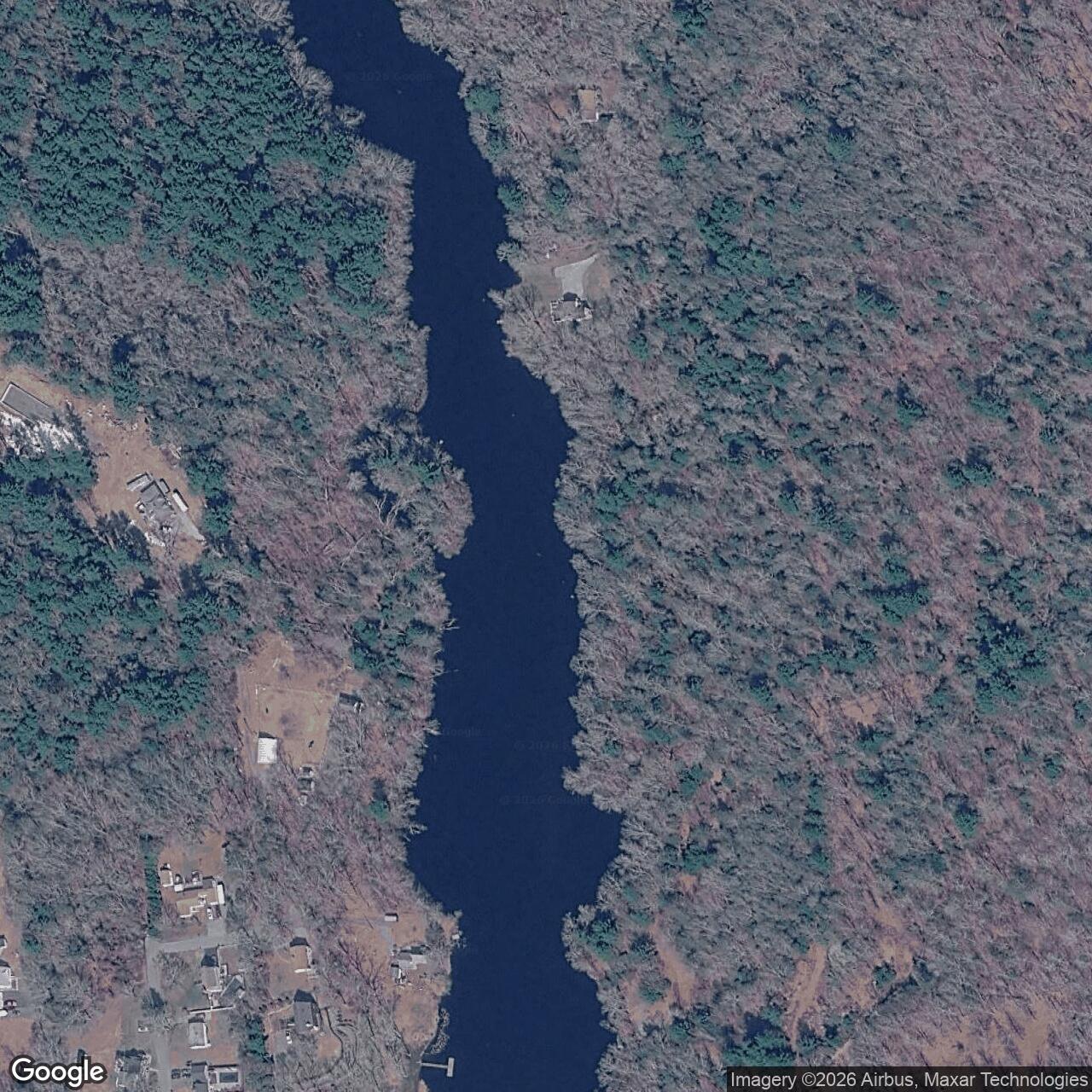 Current Google Satellite Image of Nike Site PR-29L, Massachusetts
