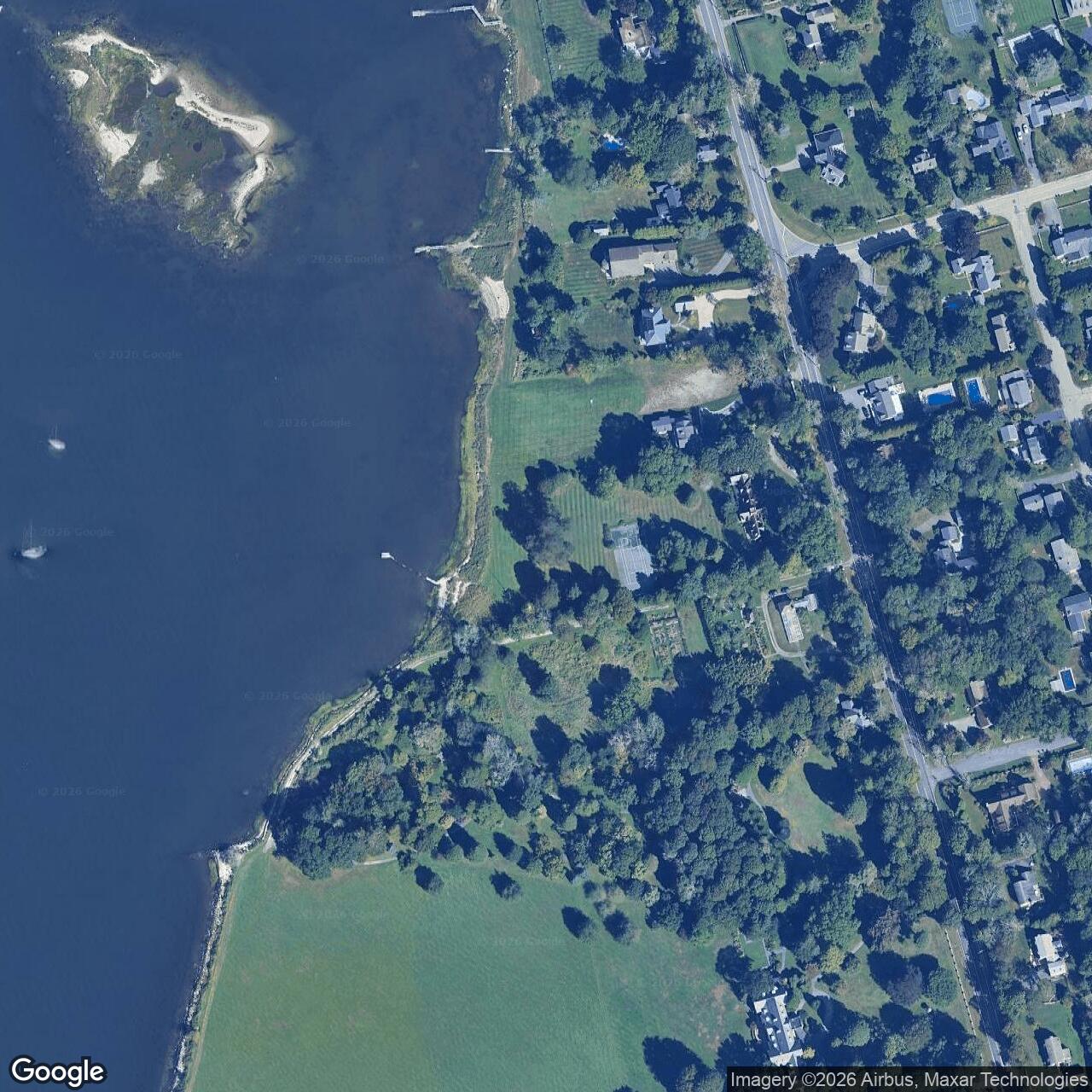 Current Google Satellite Image of Nike Site PR-38C, Rhode Island