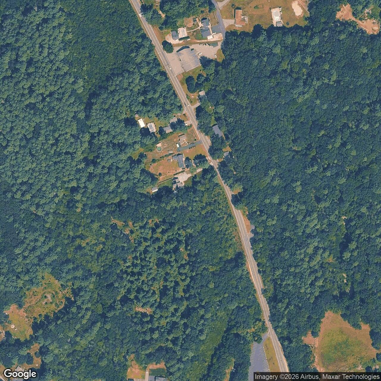 Current Google Satellite Image of Nike Site PR-99L, Rhode Island