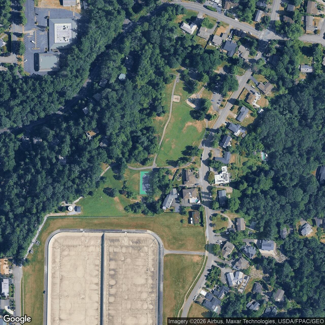 Current Google Satellite Image of Nike Missile Site S-03 IFC, Washington
