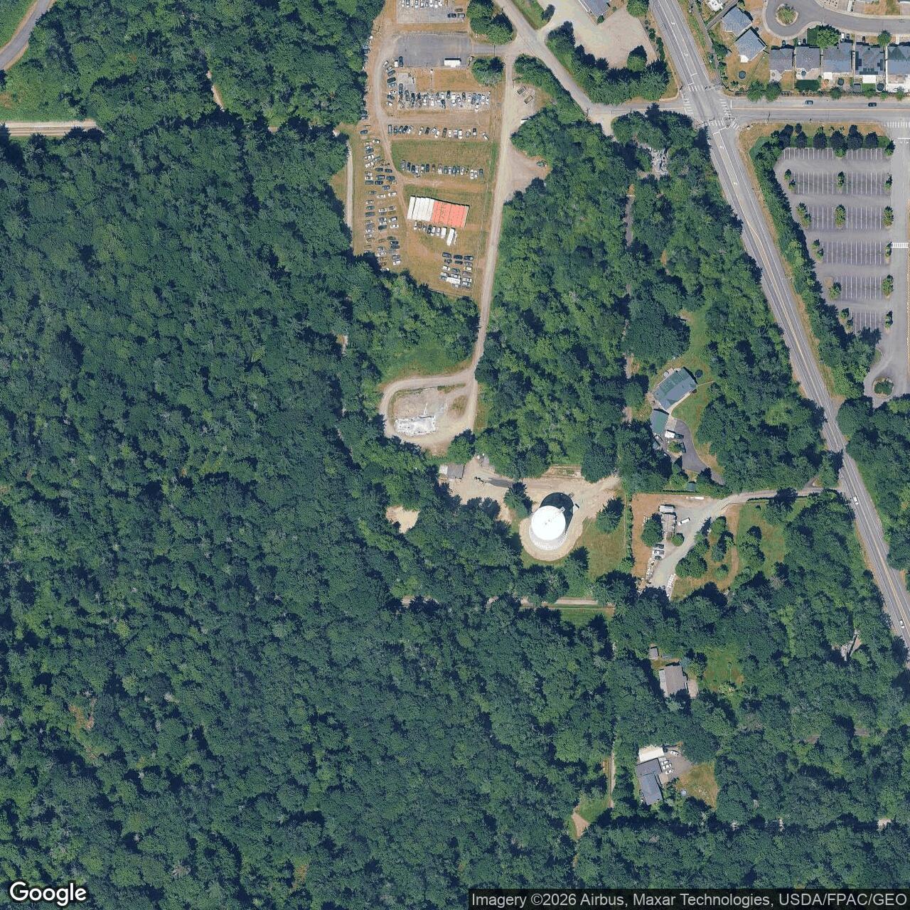 Current Google Satellite Image of Nike Missile Site S-32 IFC, Washington