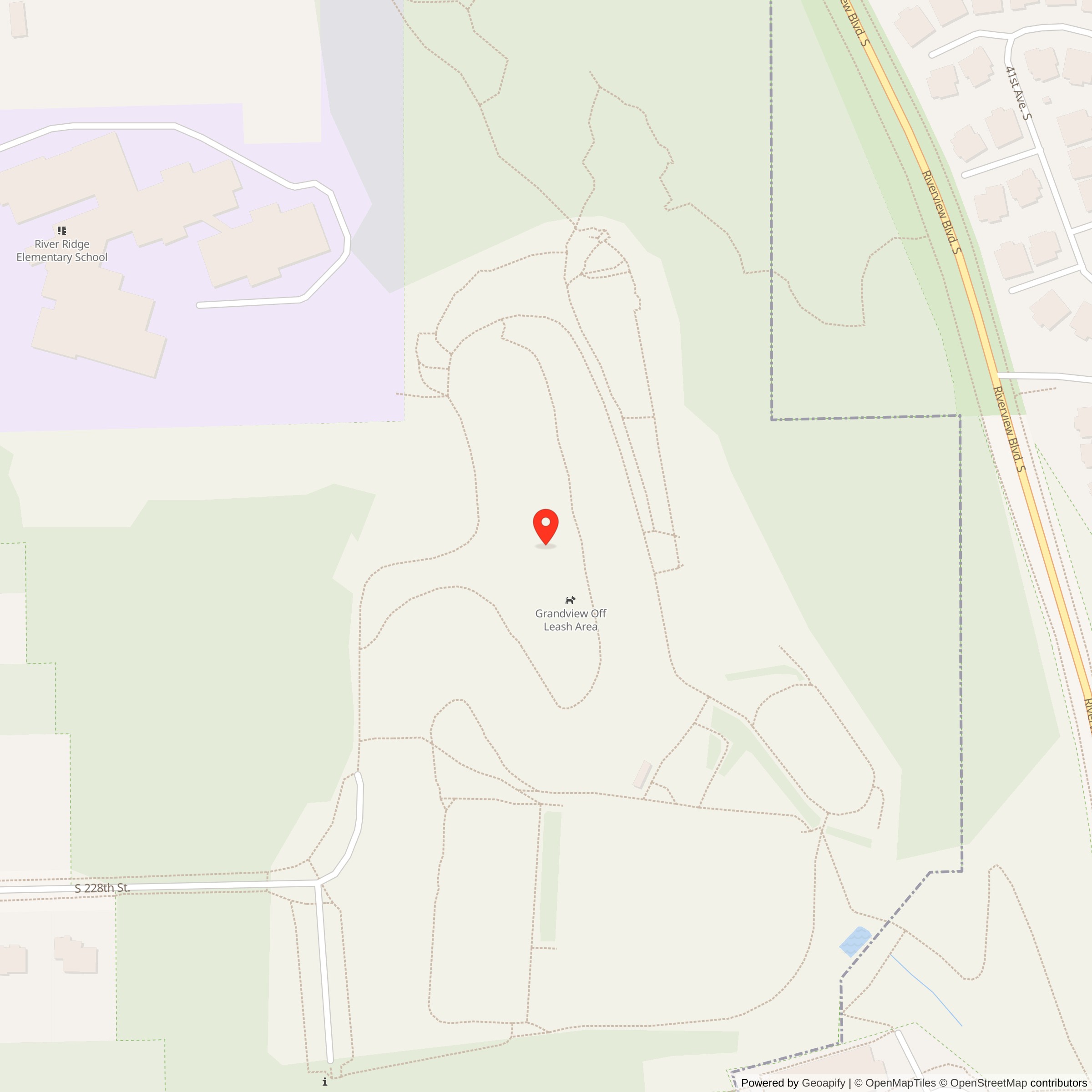 Map showing location of Nike Missile Site S-43 Launcher, Washington