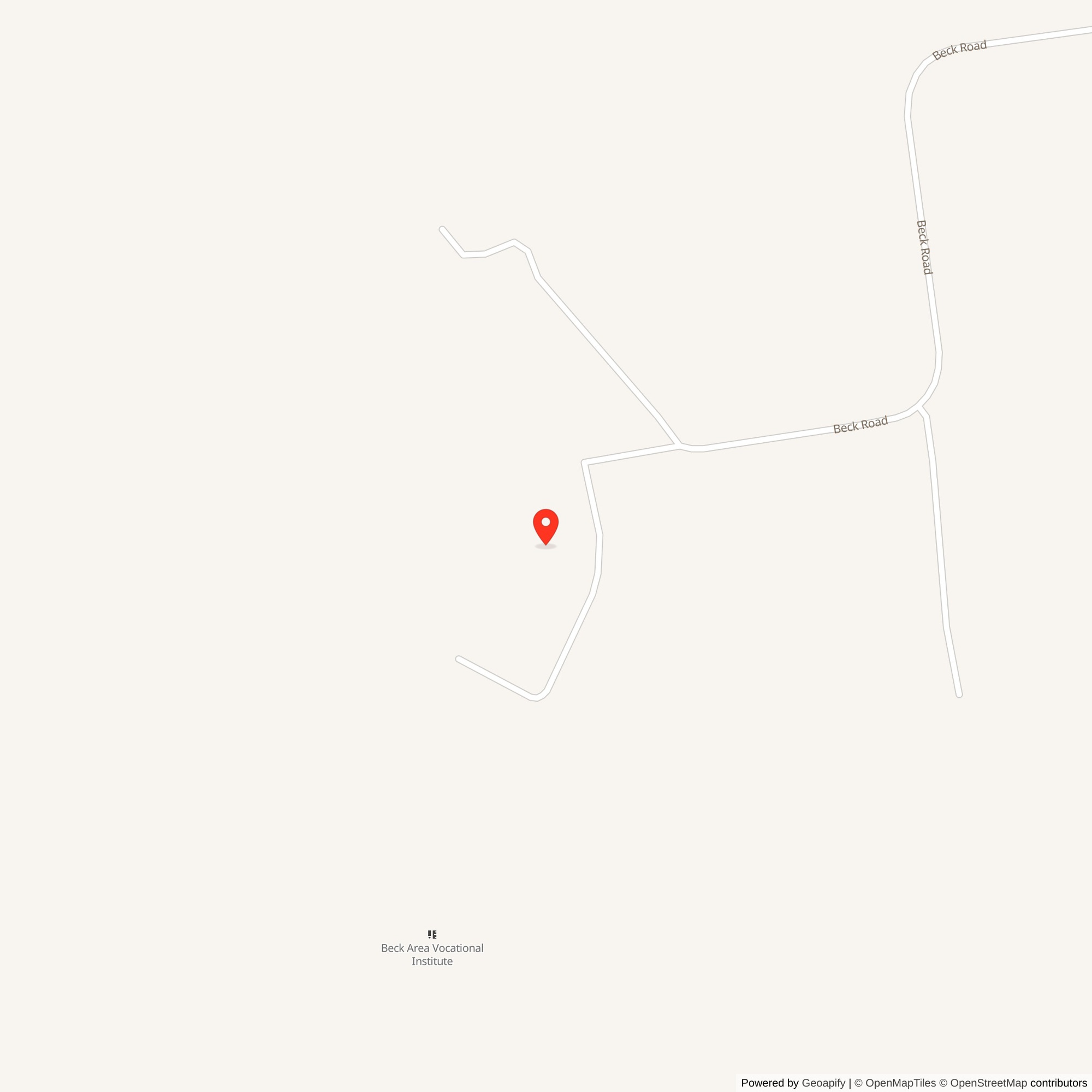 Map showing location of Nike Site SL-40C, Red Bud, Illinois