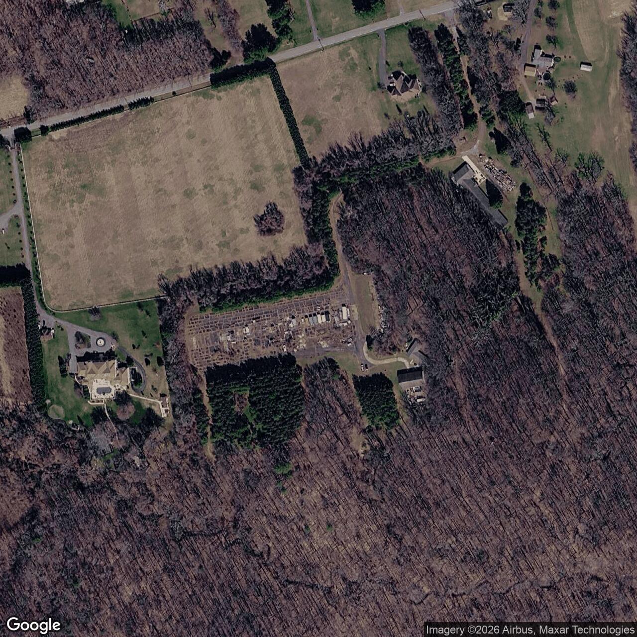 Current Google Satellite Image of Nike Site W-36L, Maryland