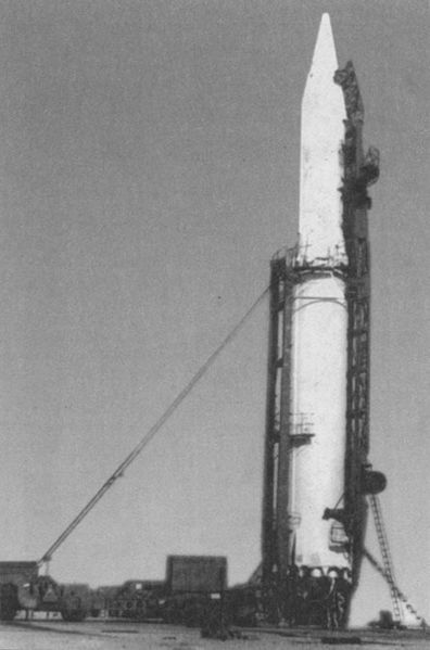 RT-21 (SS-16 Sinner) Russian-Soviet Intercontinental Ballistic Missile